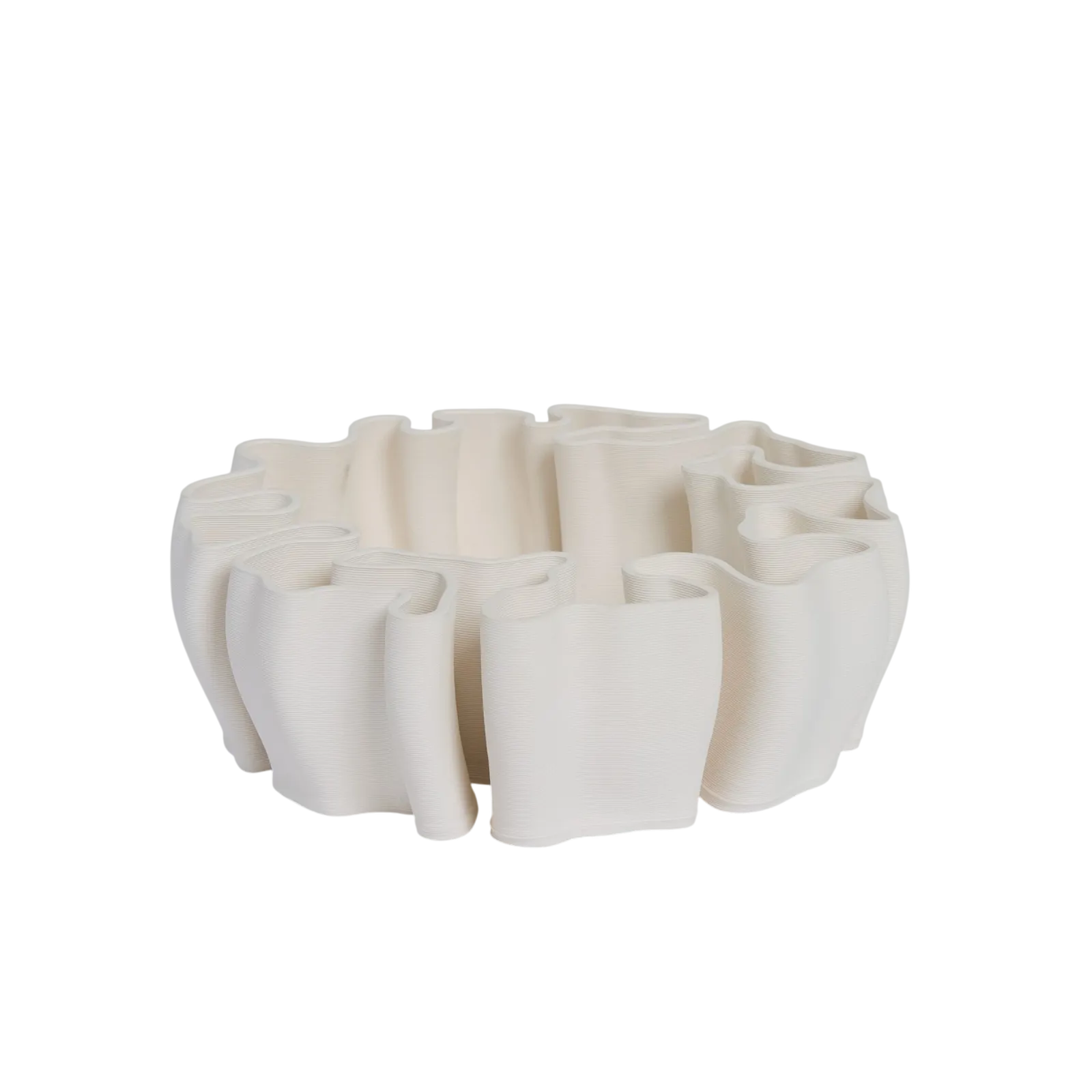 Sophie Bowl White 30cm – designer vases for stylish home decor | One Six Eight London