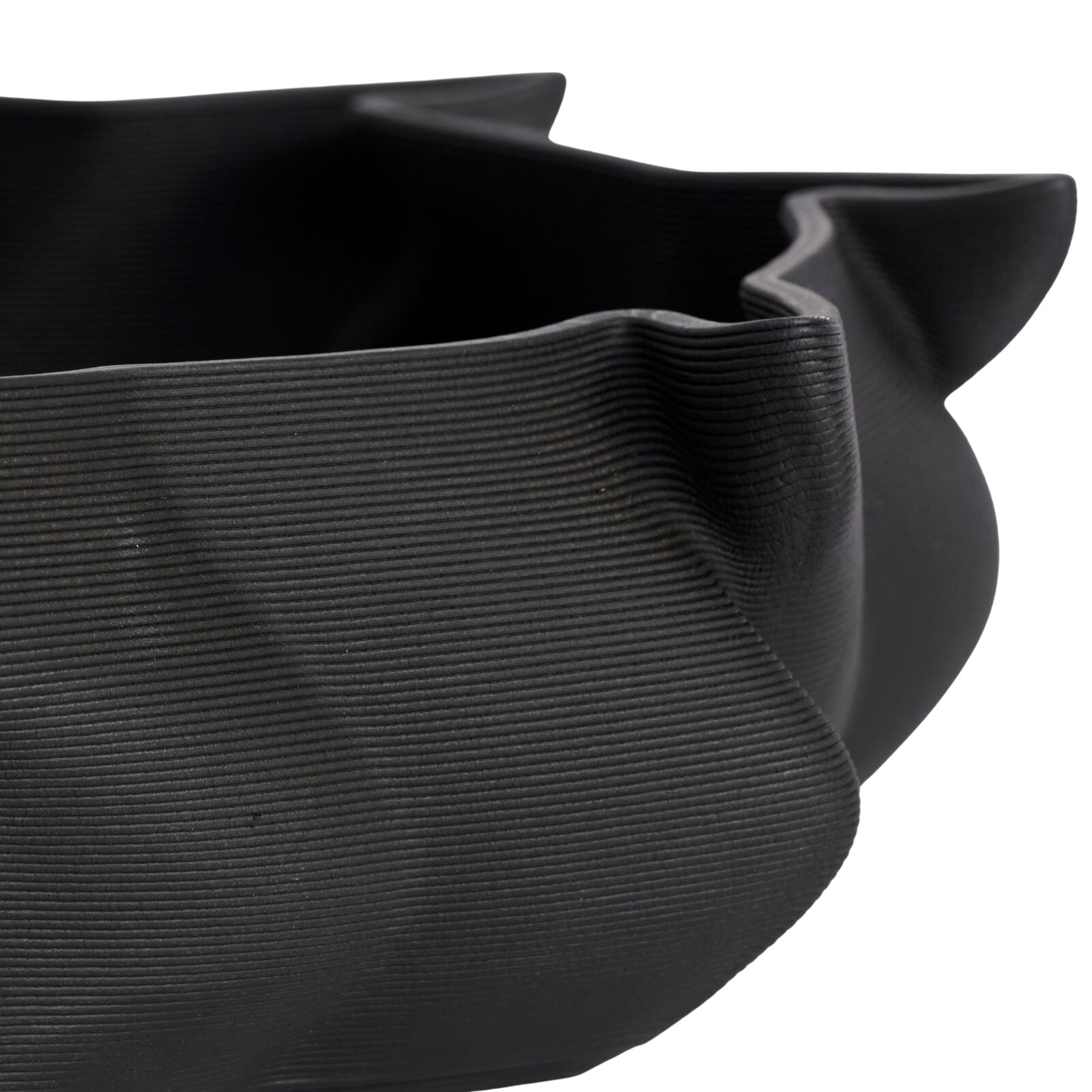 Elle Black Bowl 33cm