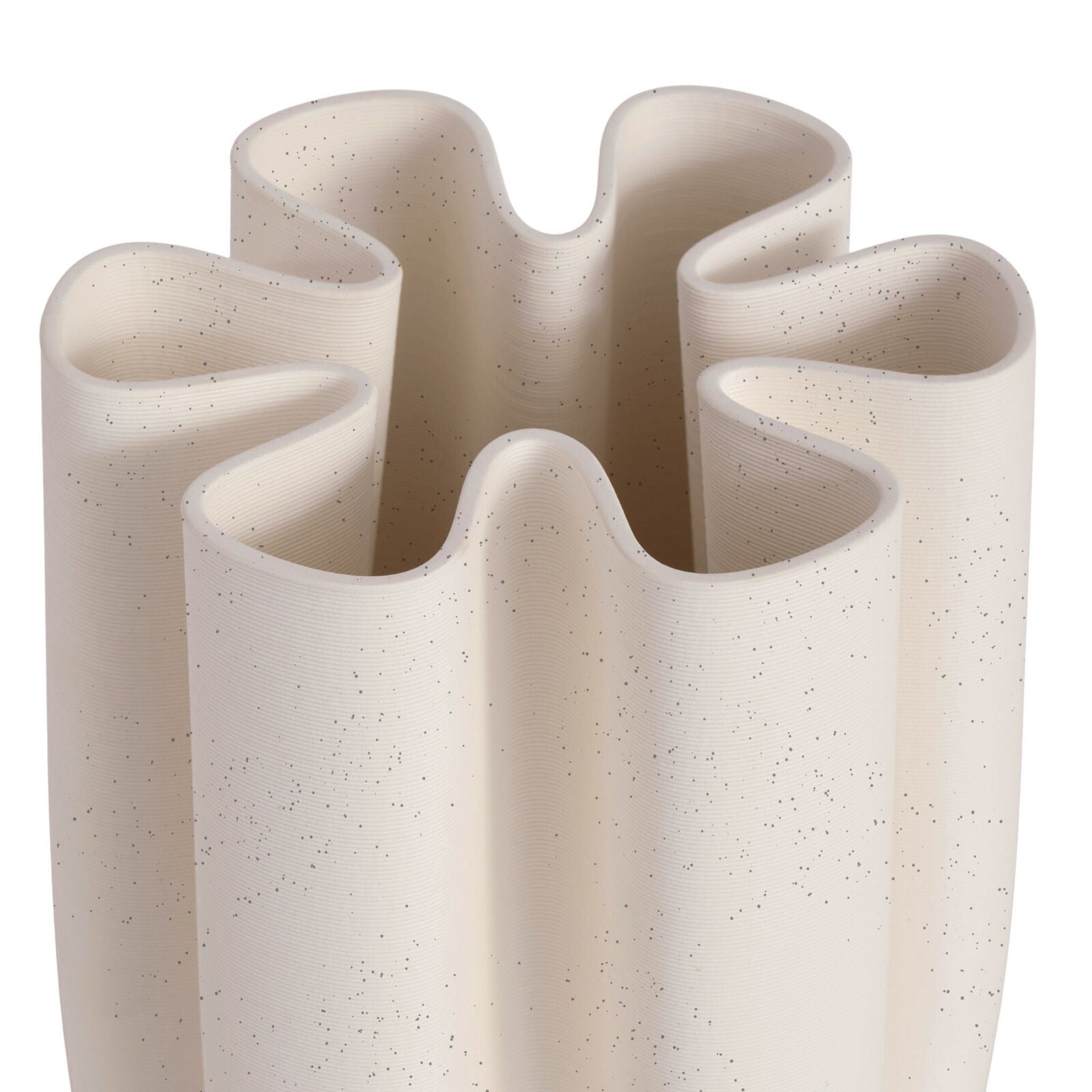 HOPE Vase Large Cream Speckle 32cm