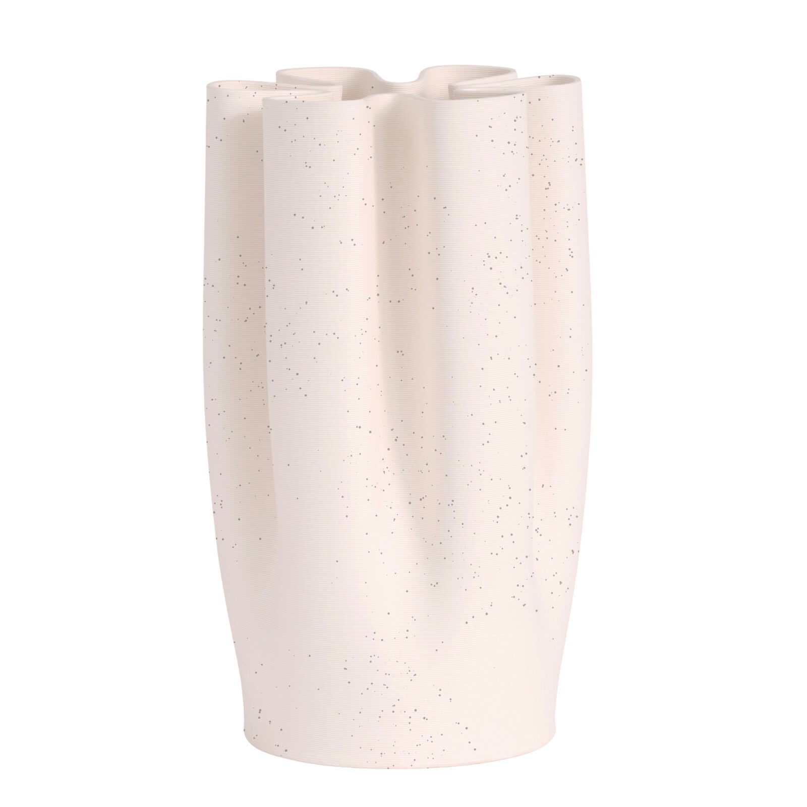 HOPE Vase Cream Speckle 28cm