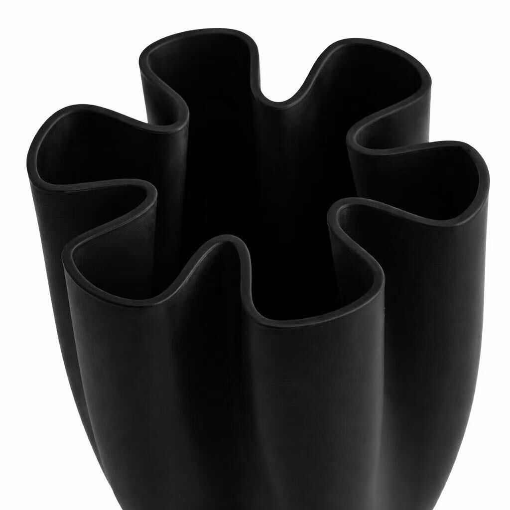 AURORA Black Vase Large 32cm