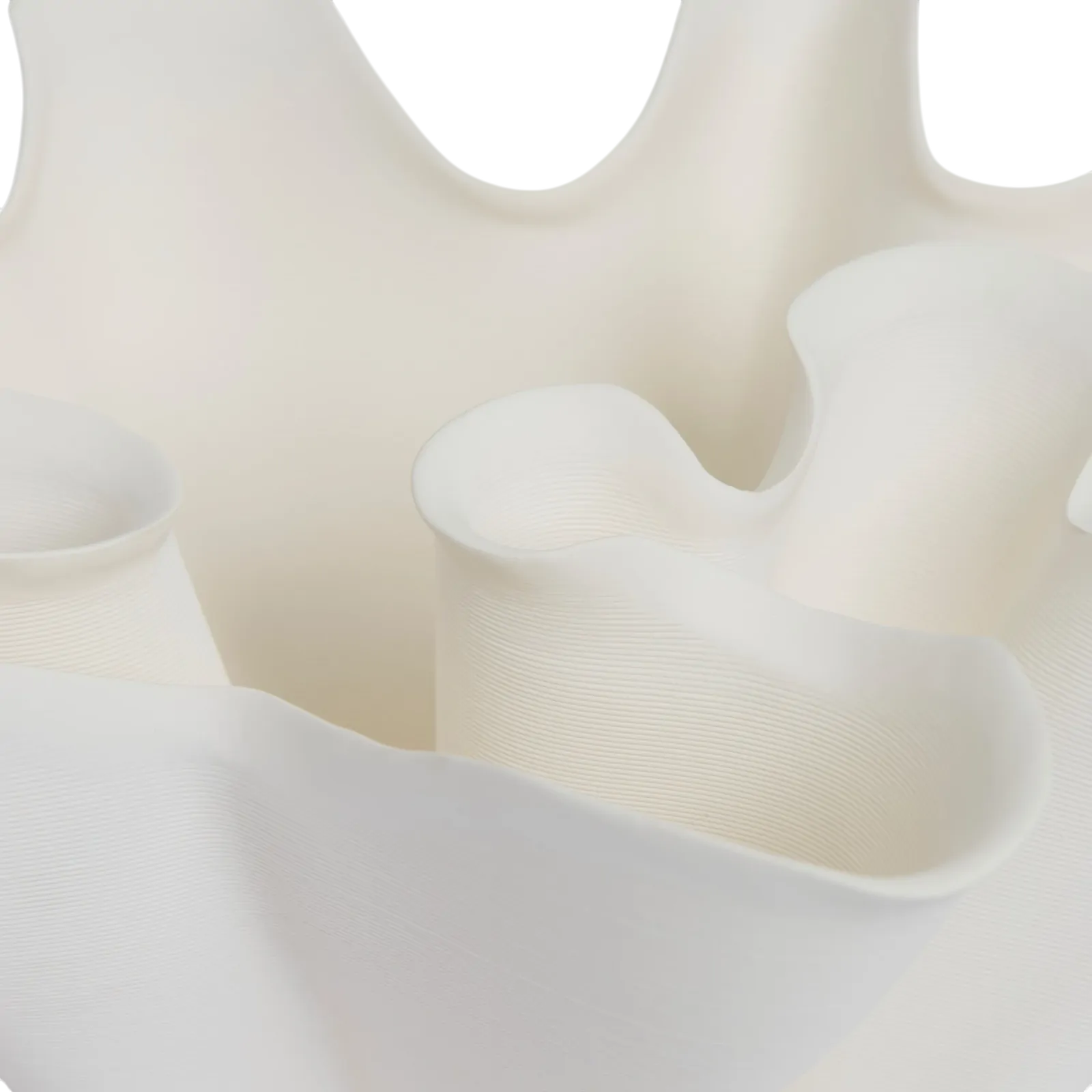 EBONY Vase 41cm – styled in a contemporary room setting | One Six Eight London