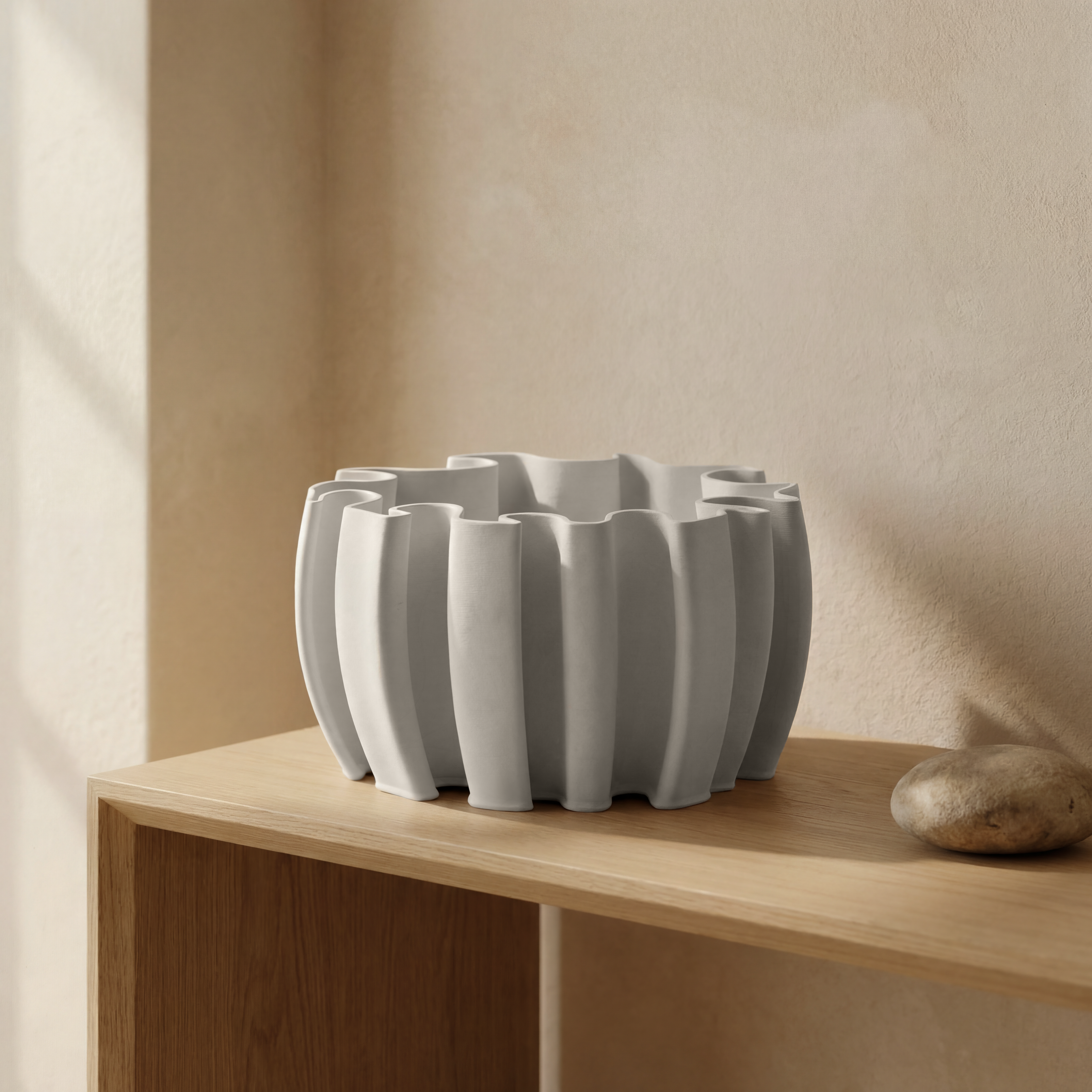 Darcy Bowl White 36cm