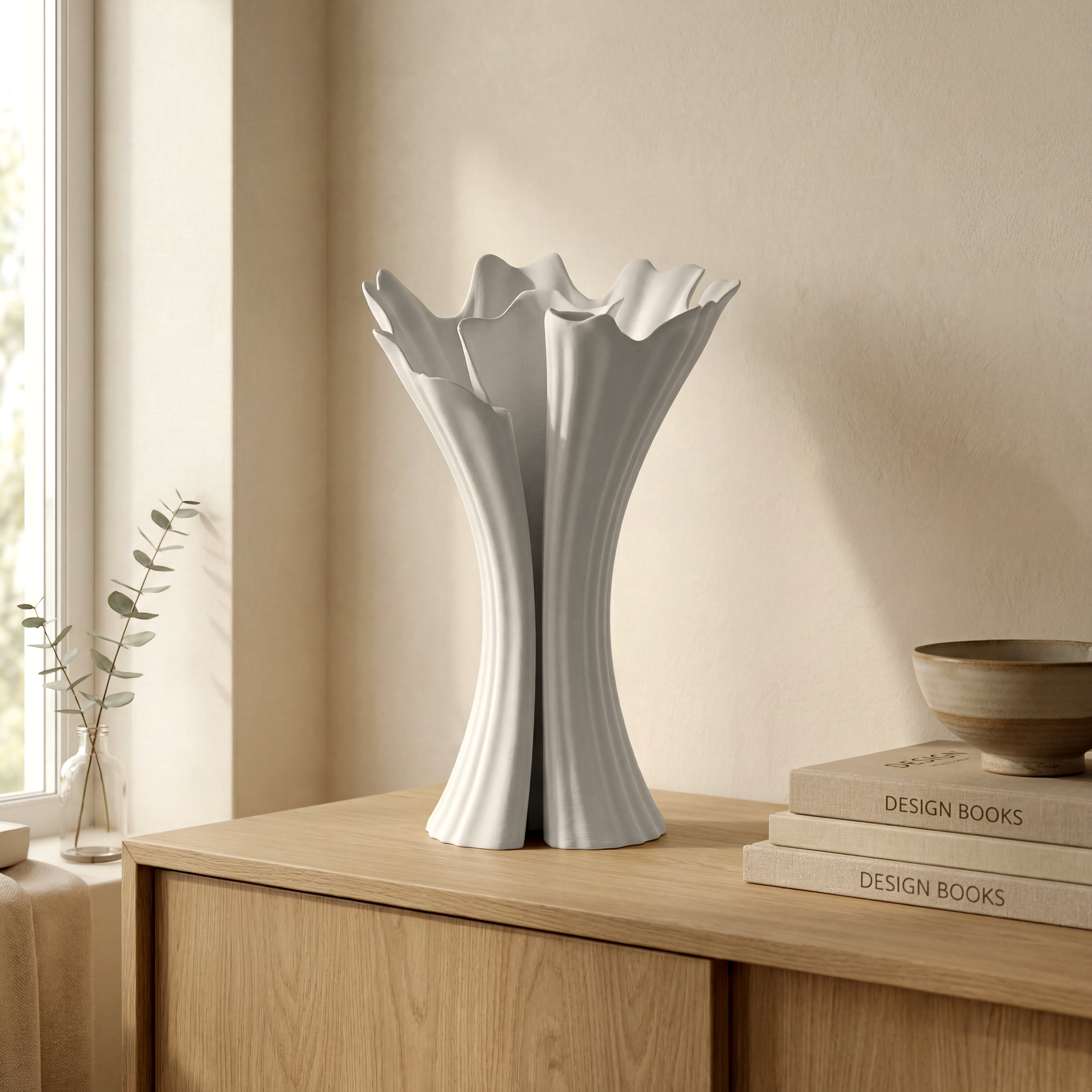 IMOGEN White Vase 41cm