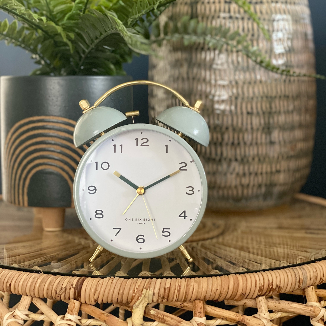 Small Colock Small Clocks for Shelving Units: Elevate Your Decor - One Six Eight London