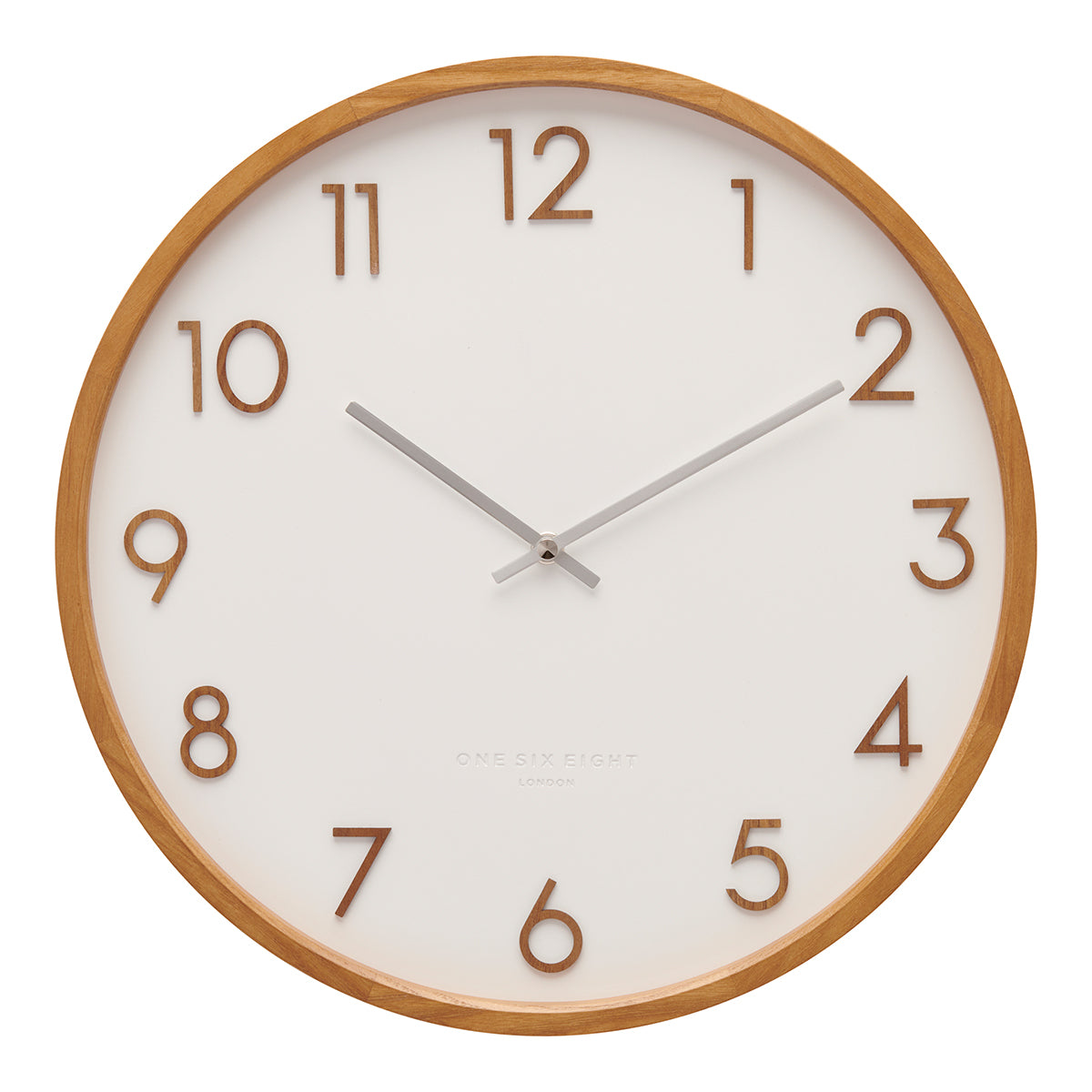 SCARLETT White 35cm Silent Wall Clock