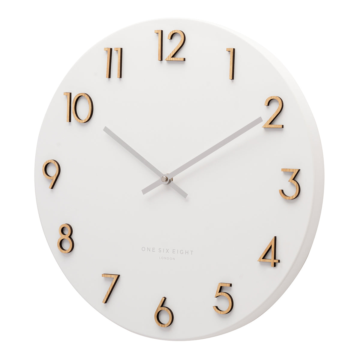 KATELYN White 60cm Metal Wall Clock