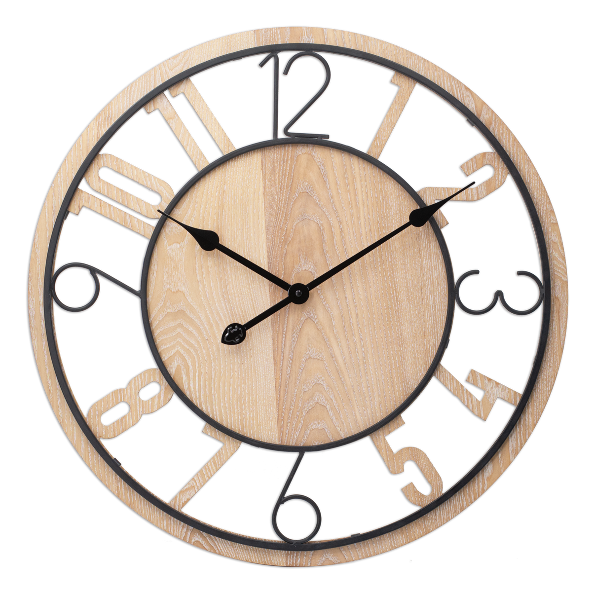 GABE 60cm Wall Clock – designer wall clock for stylish home and office decor | One Six Eight London