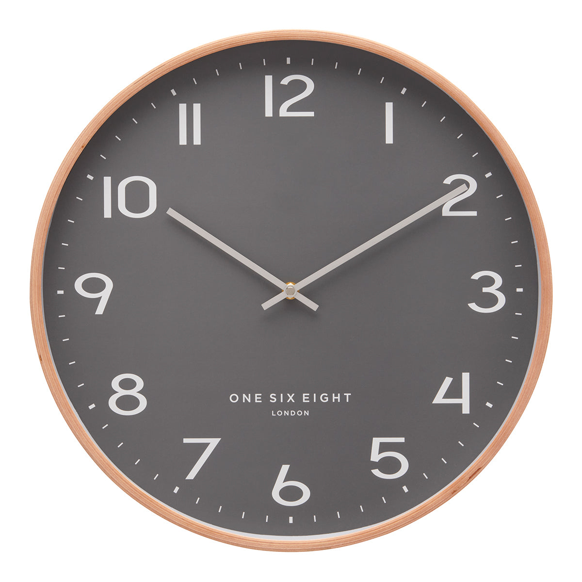 OLIVIA Grey 41cm Wall Clock