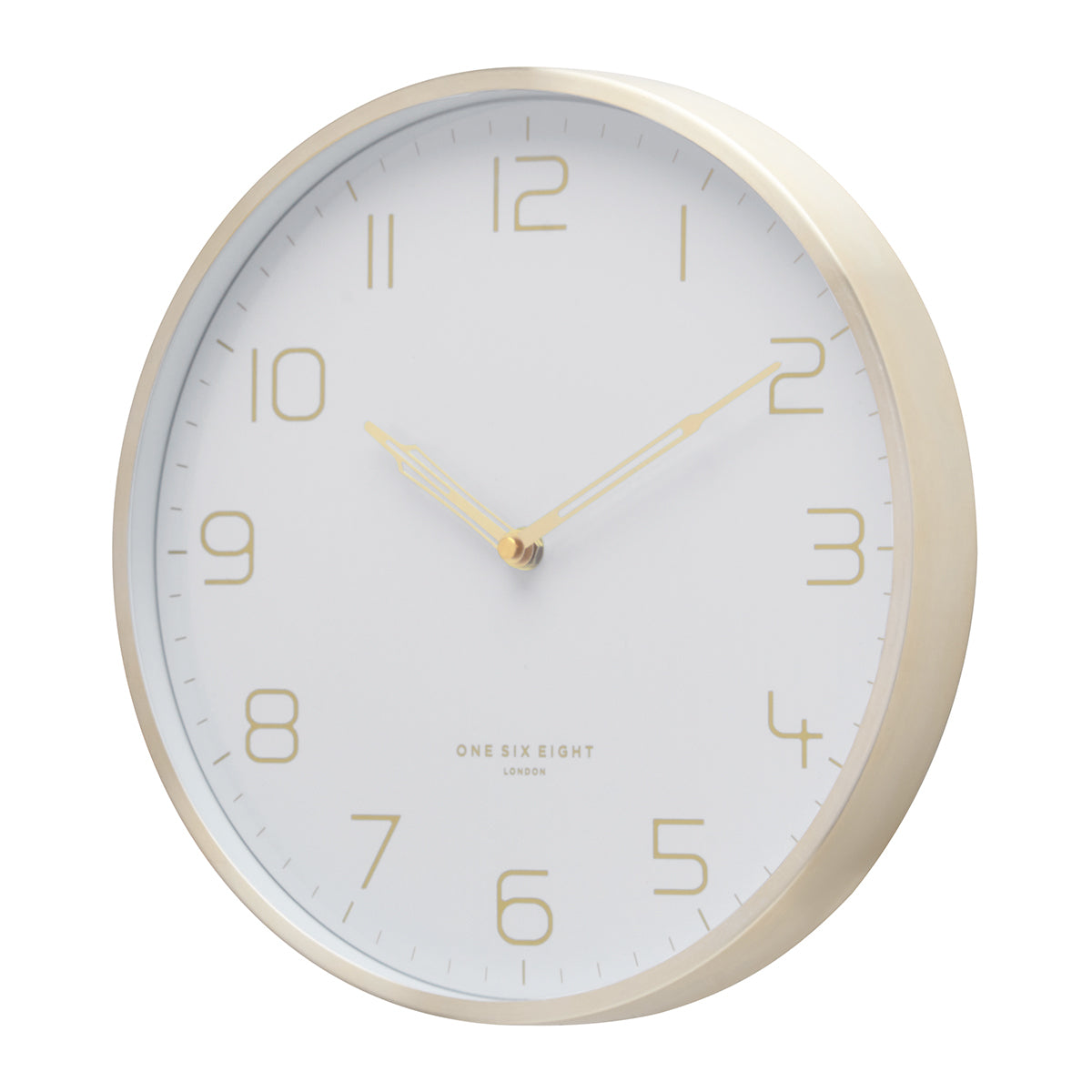 LILY White 30cm  Wall Clock
