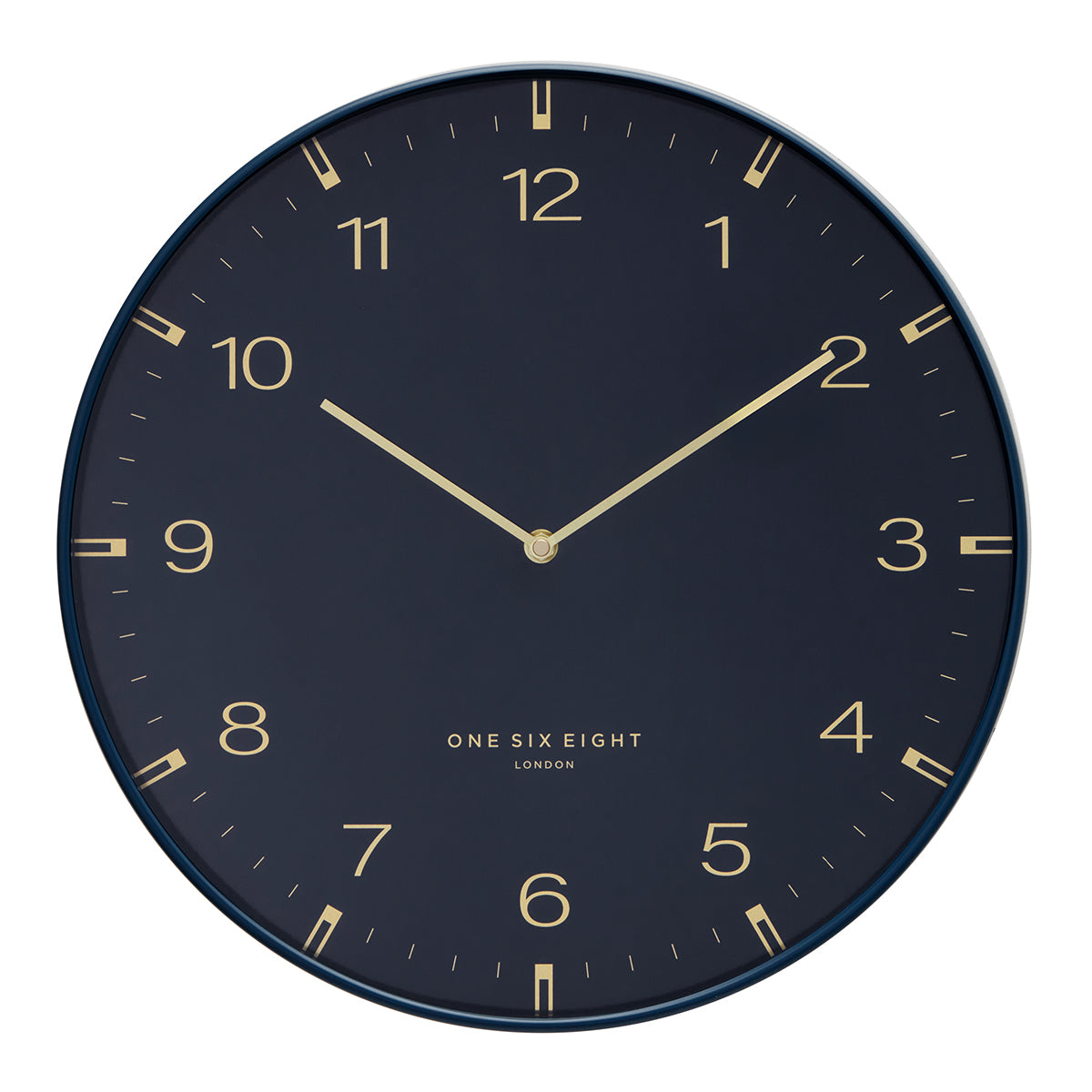 SIENNA Ocean Blue 50cm  Wall Clock