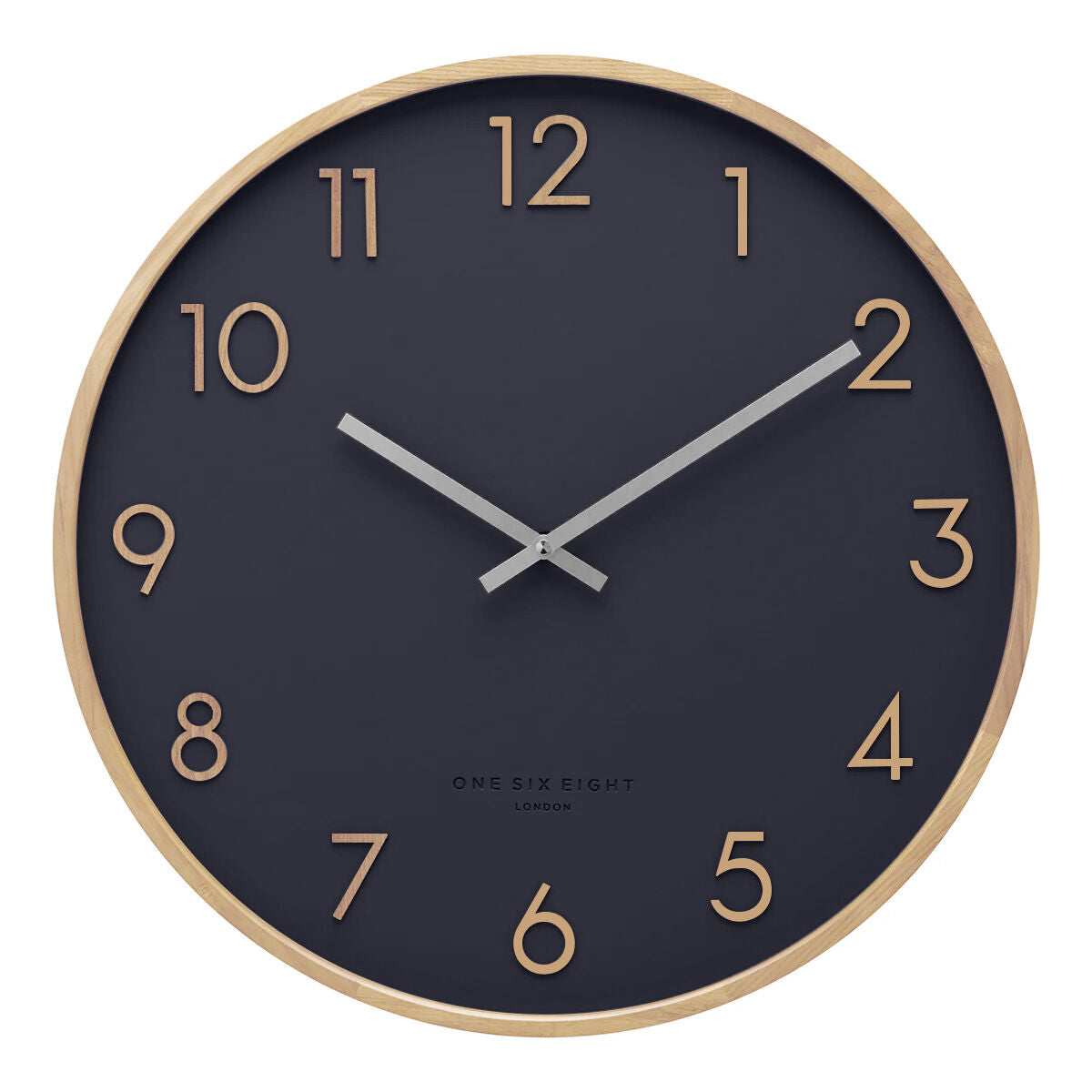 SCARLETT Navy 35cm Silent Wall Clock