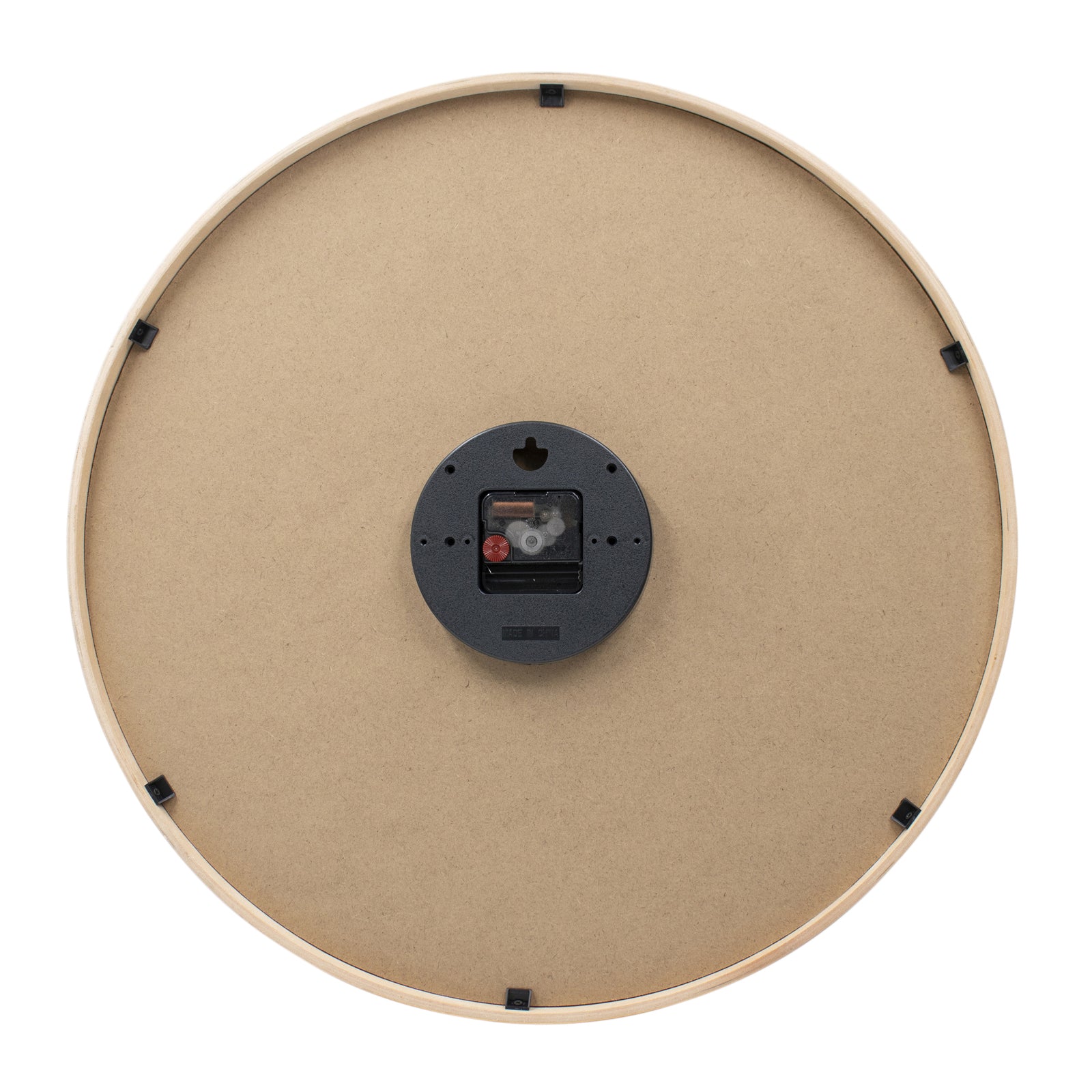 WALLACE White 30cm Silent Wall Clock