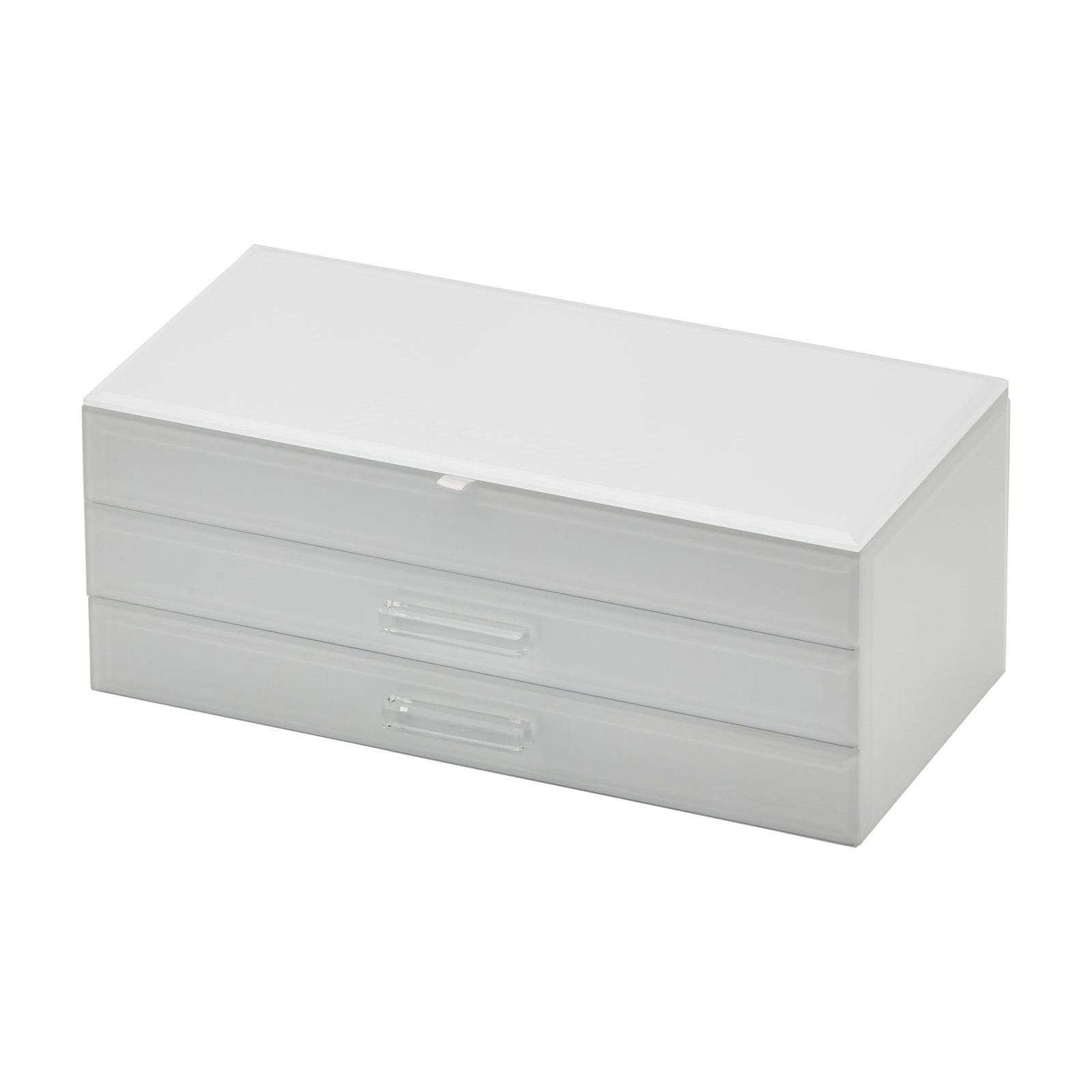 GABRIELLA White Large Jewellery Box