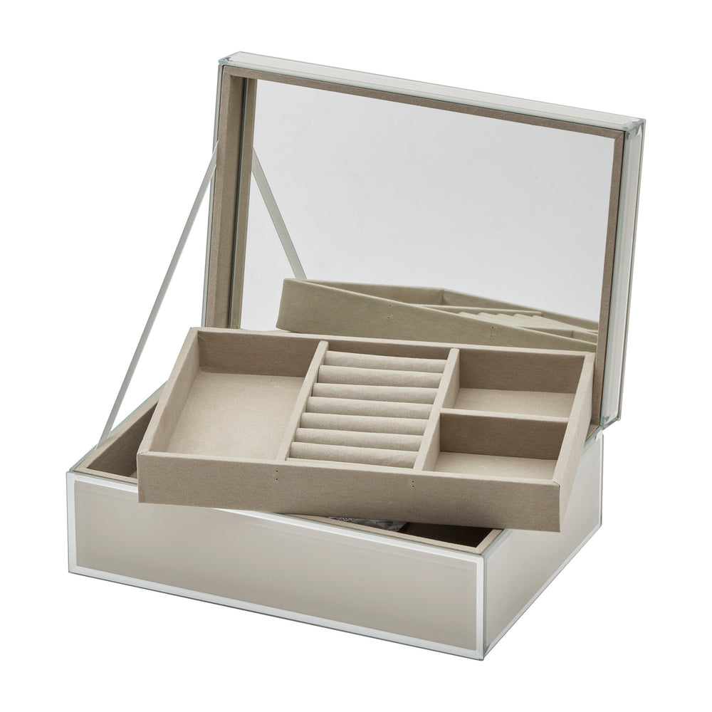 SARA Nude Large Jewellery Box - One Six Eight London
