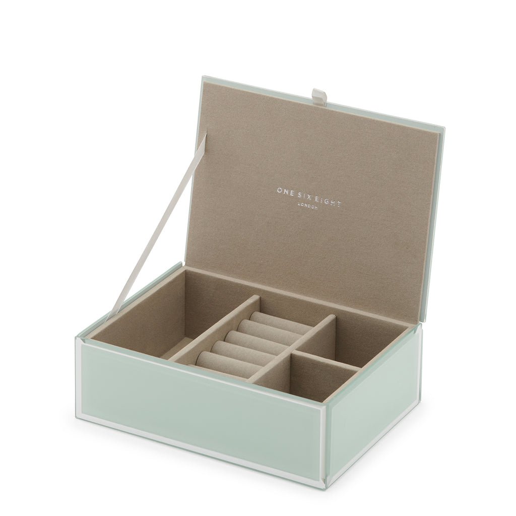 Sara mint jewel box