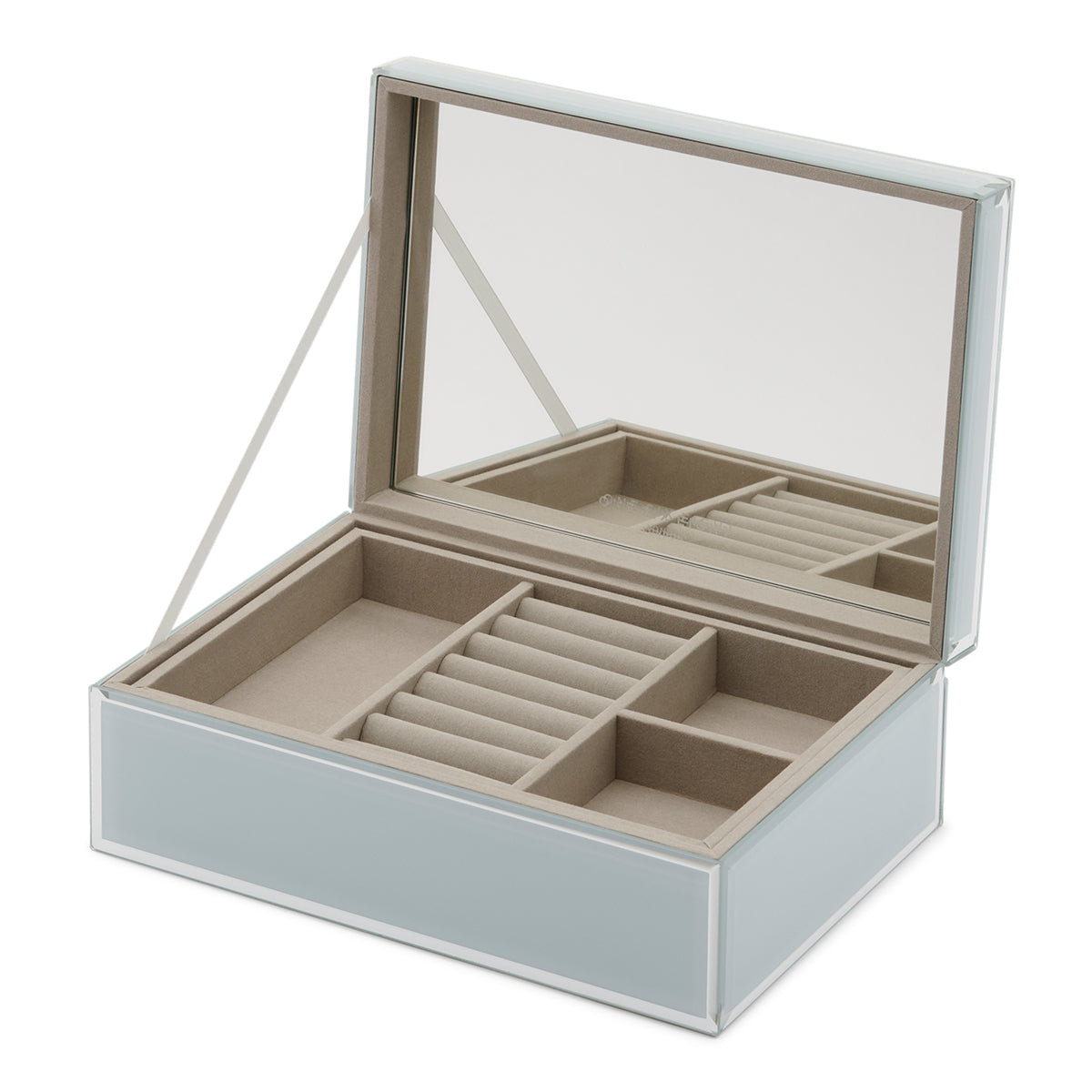 SARA Pale Blue Large Jewellery Box