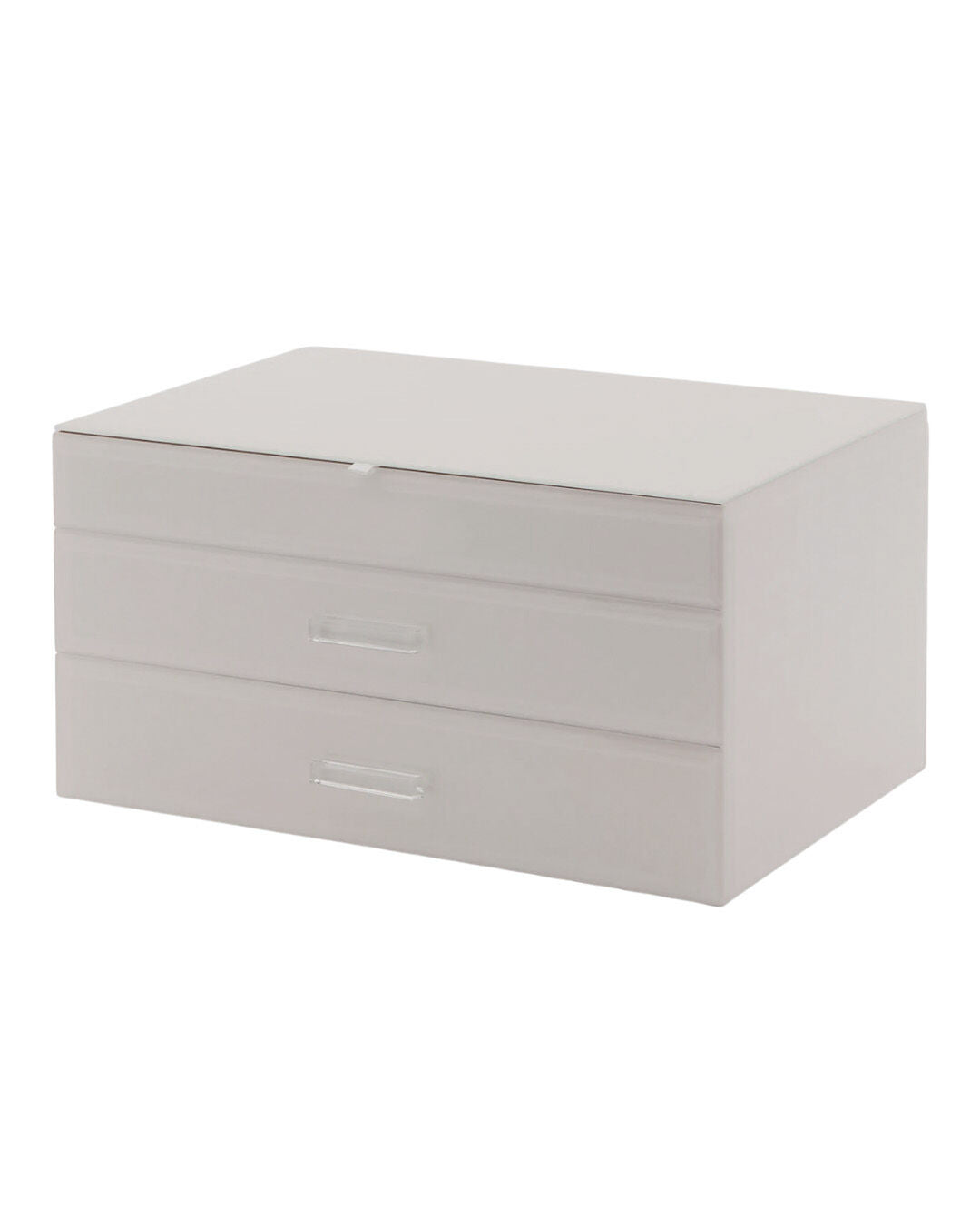 GABRIELLA Cloud Grey XL Jewellery Box – designer jewellery box for stylish home decor | One Six Eight London