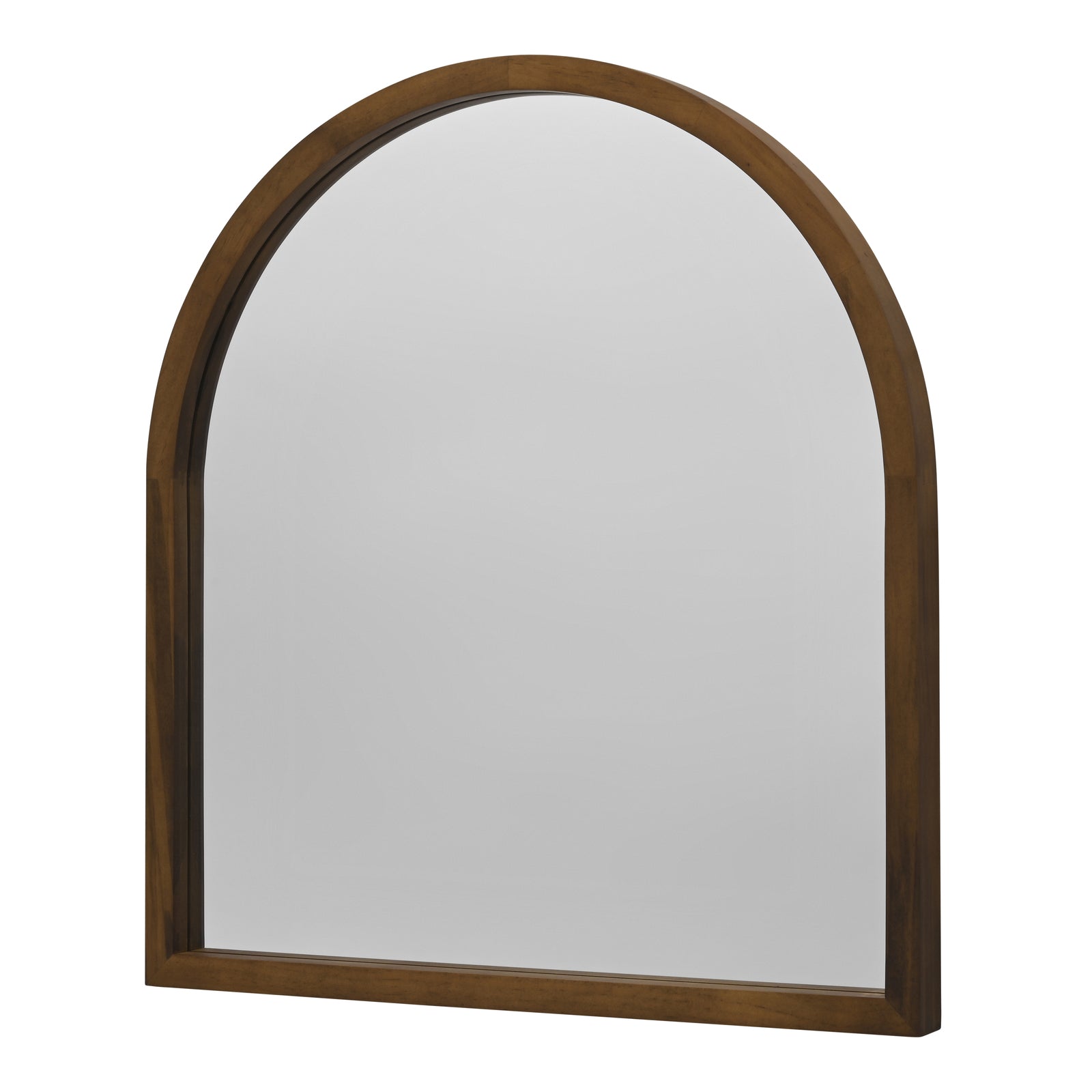 TINA 80 x 85cm  Arch Dark Solid Wood Mirror