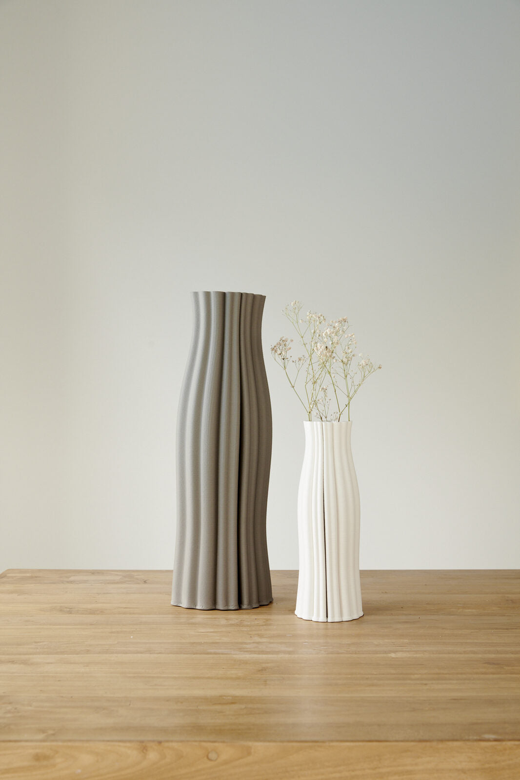 AVA Tan Vase 47cm