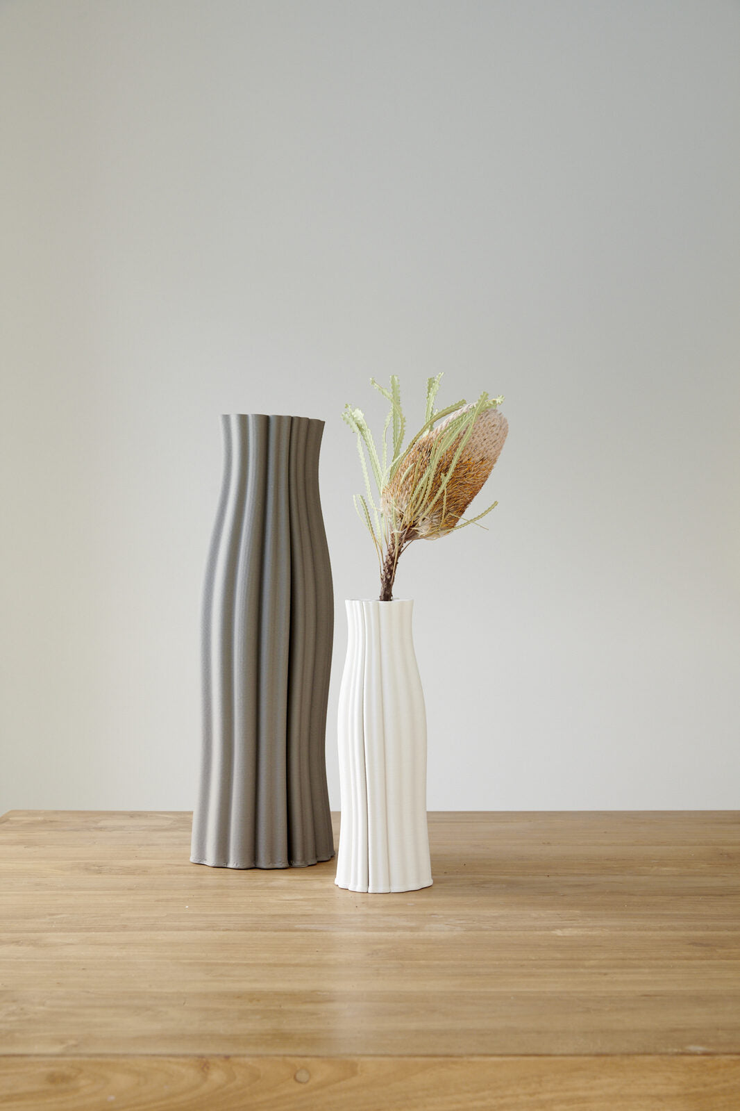 AVA Tan Vase 47cm