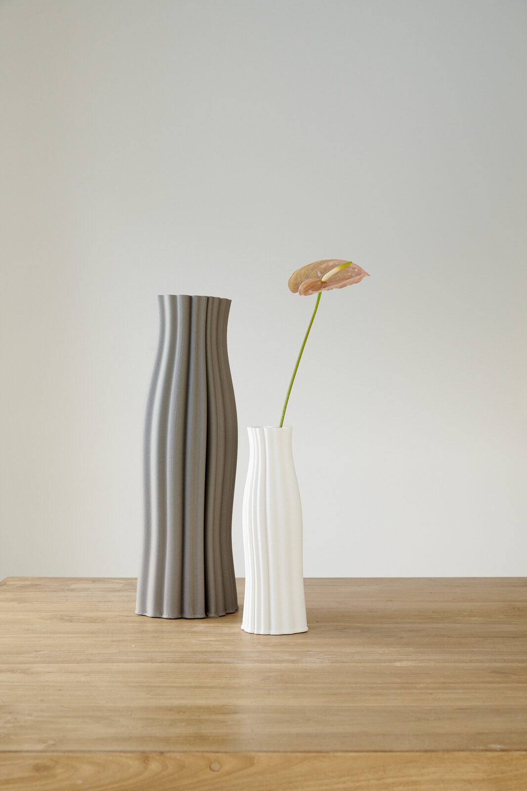 AVA Tan Vase 47cm