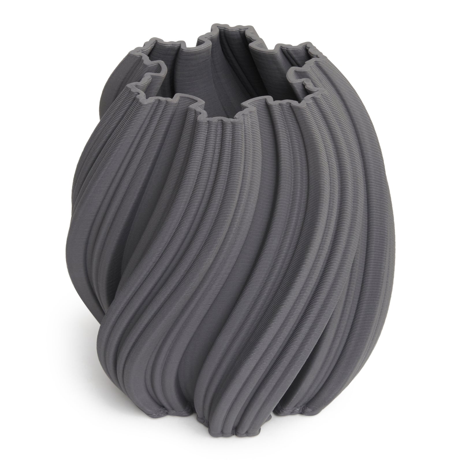 EMMA Charcoal Vase 21cm