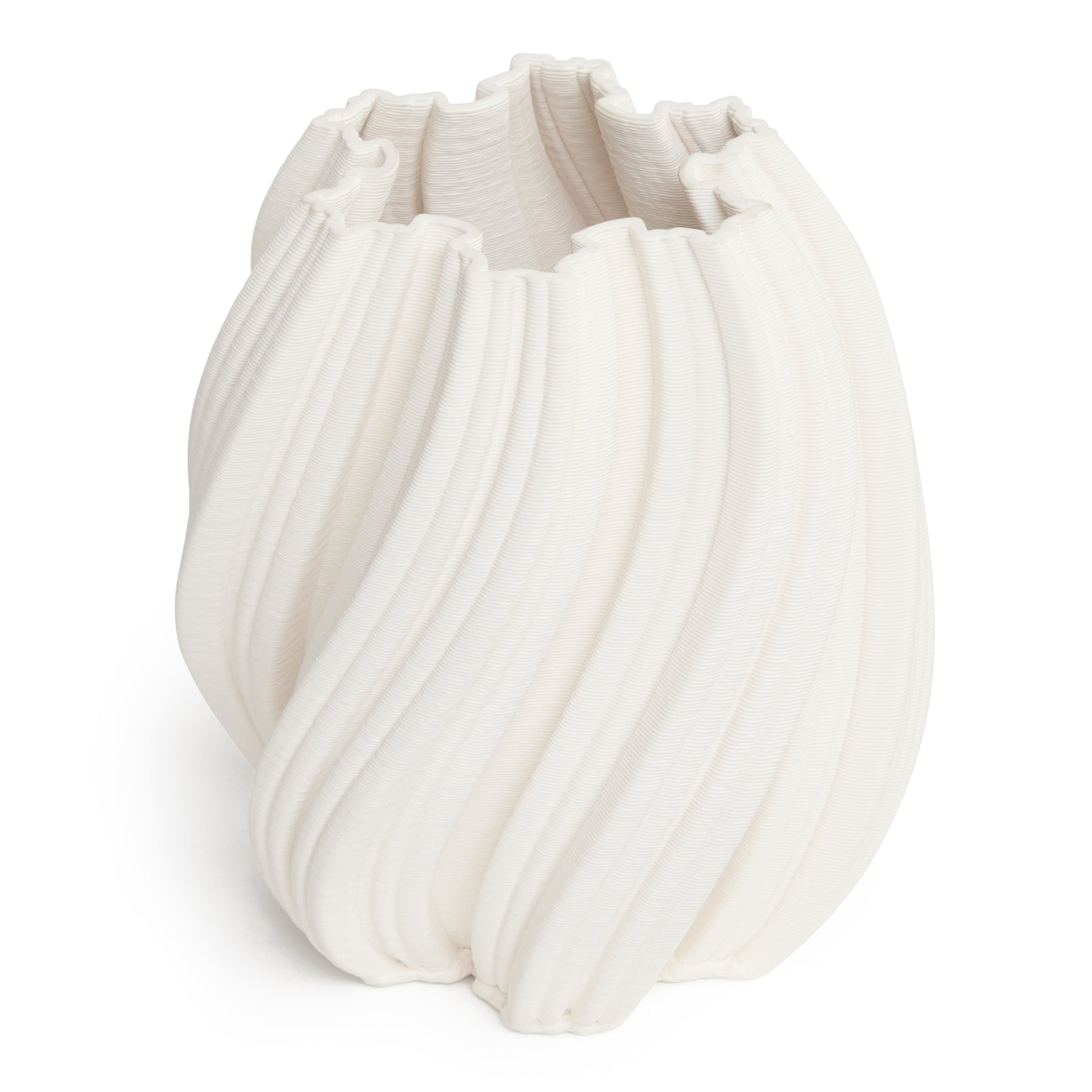 EMMA White Vase 21cm