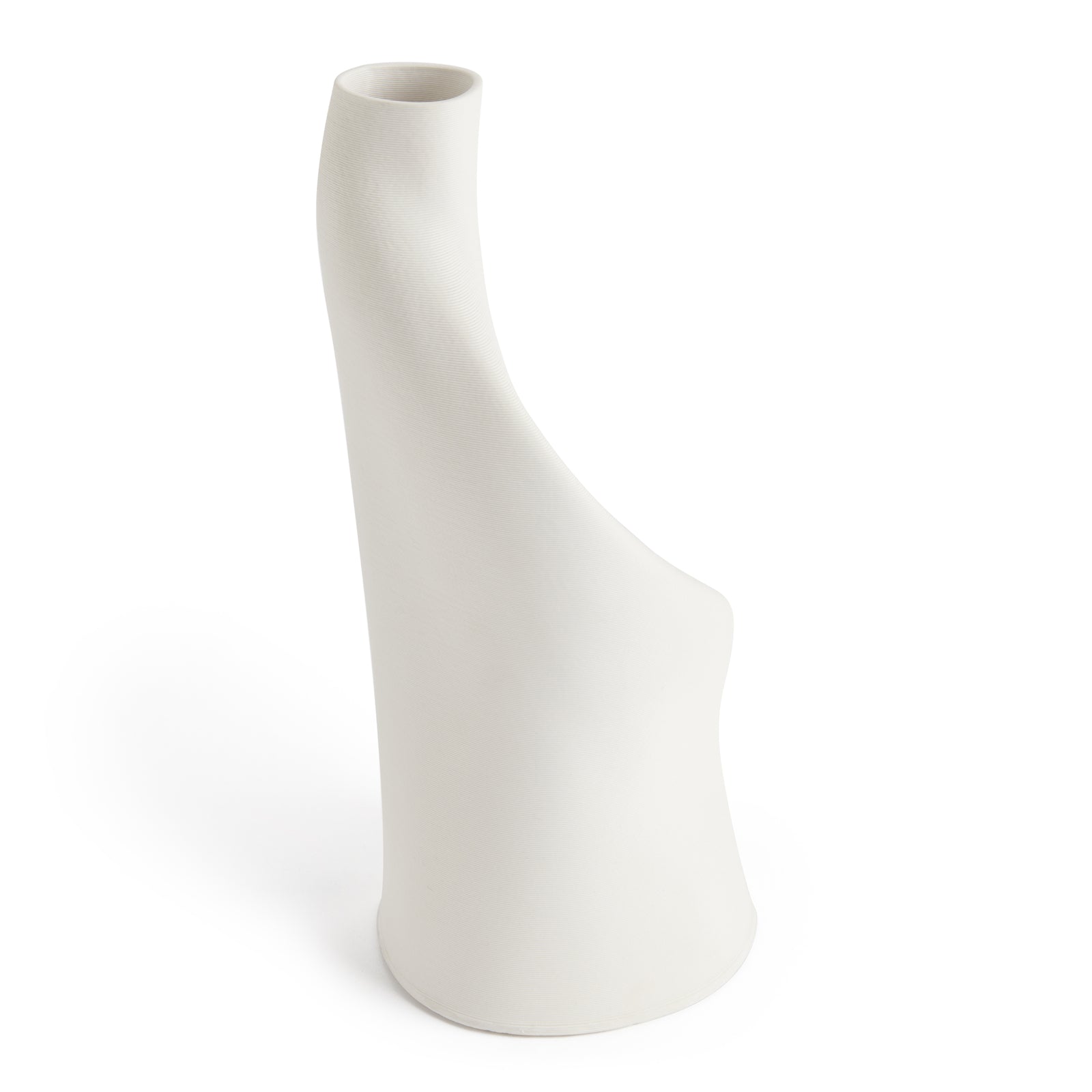 LUNA White Vase 45cm