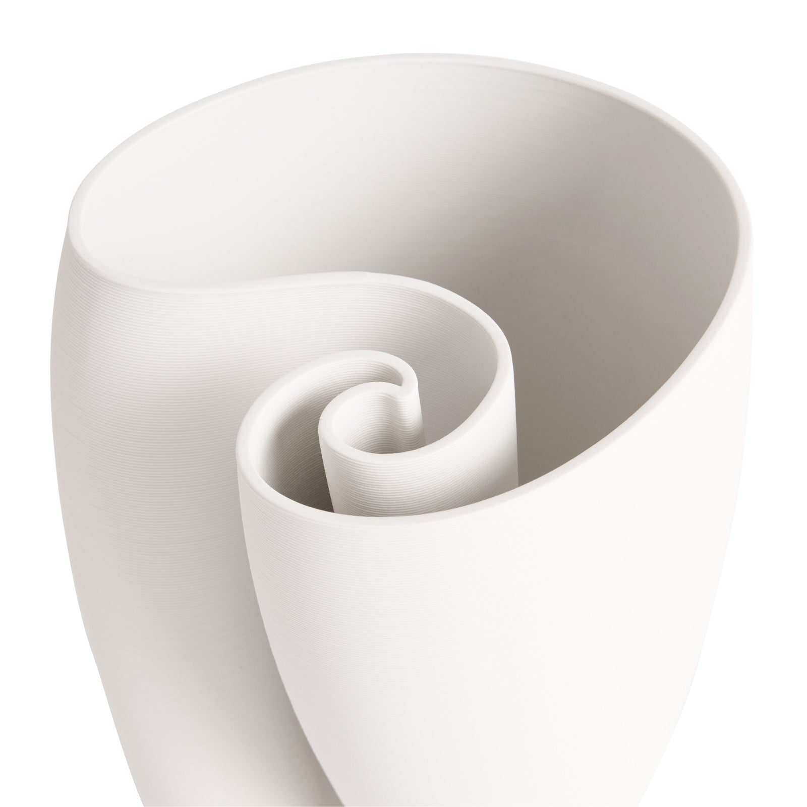 JADE White Vase 24cm