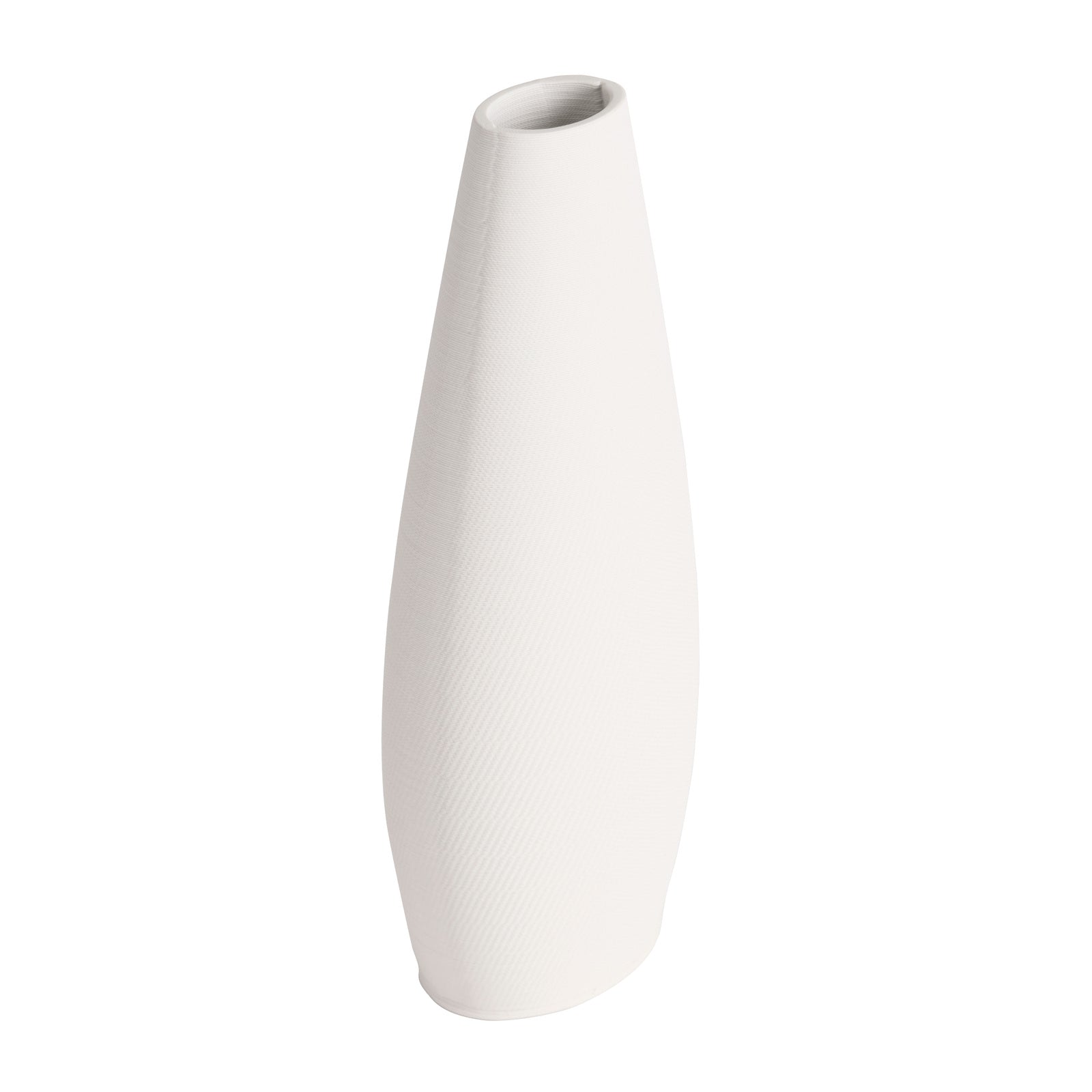 CHARLOTTE White Vase 37cm