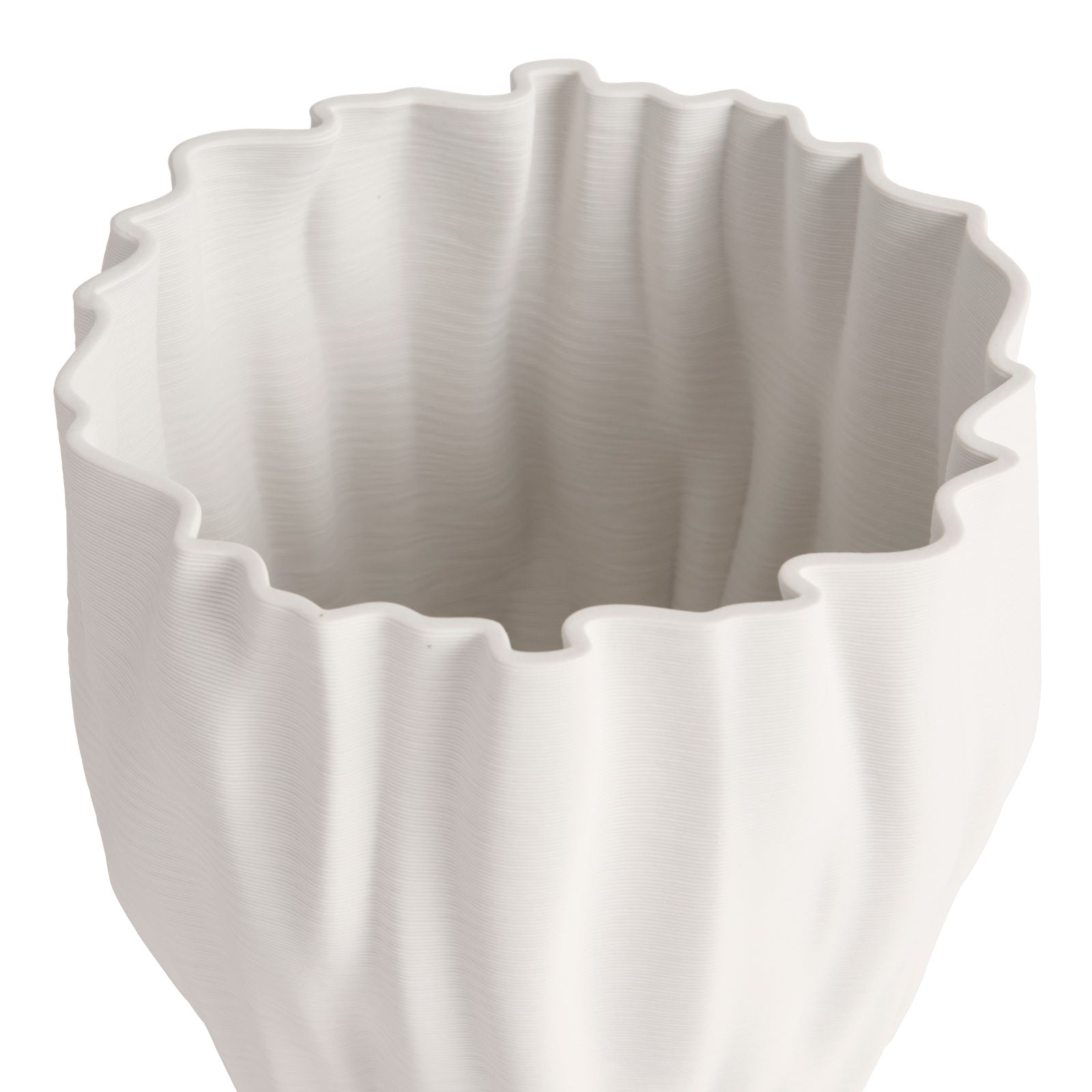 Matilda White Vase 21cm