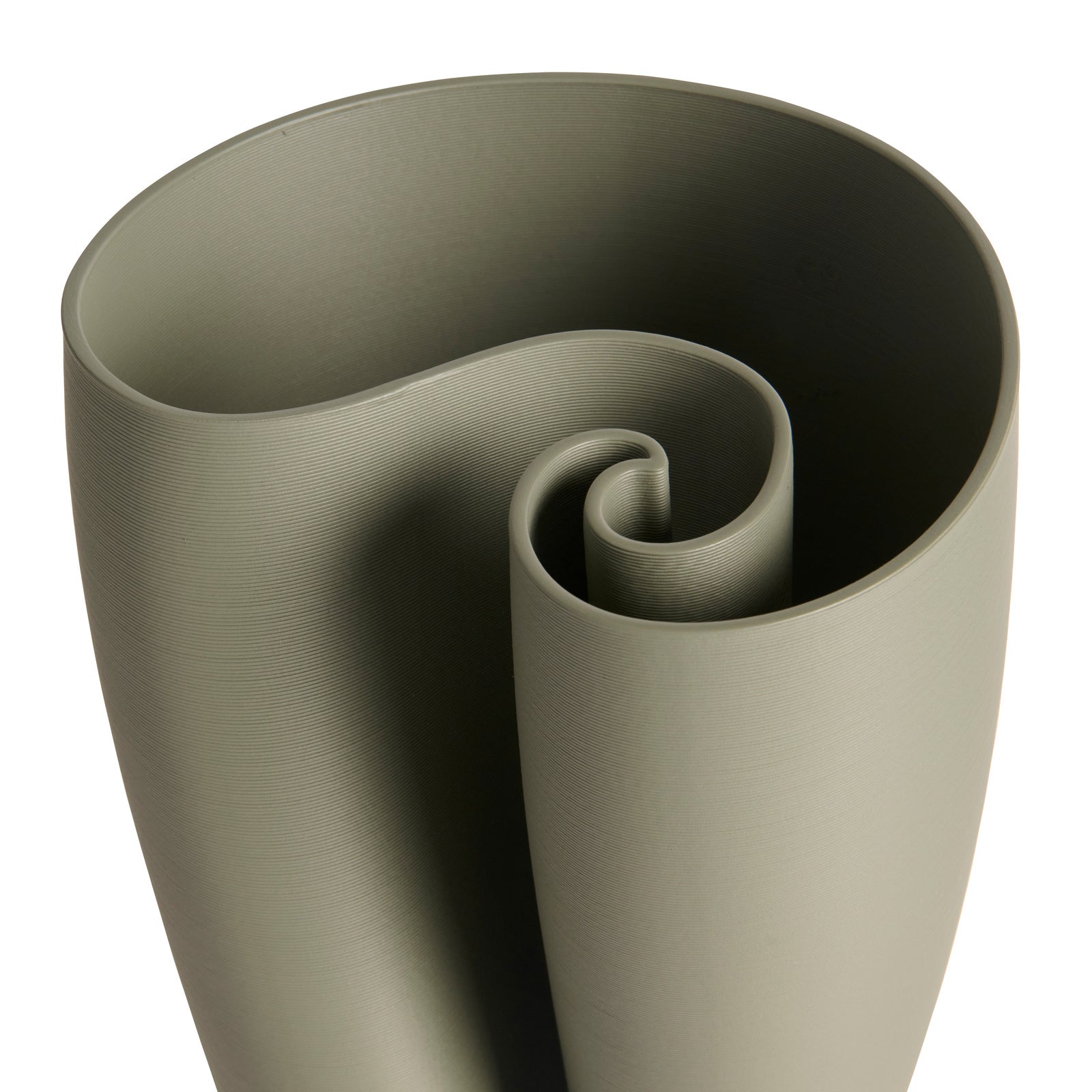 JADE Olive Green Vase 34cm