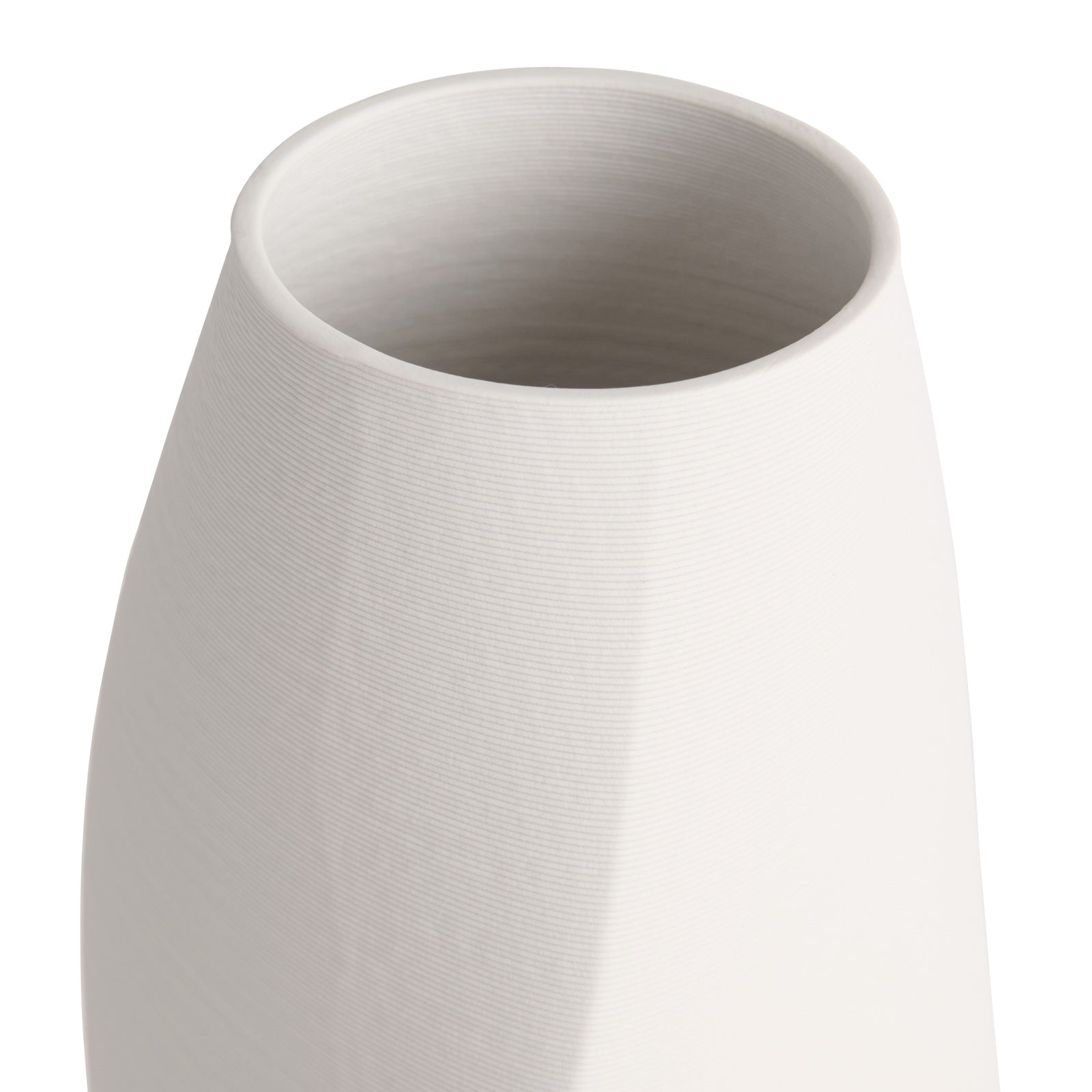 Evie White Vase 37cm