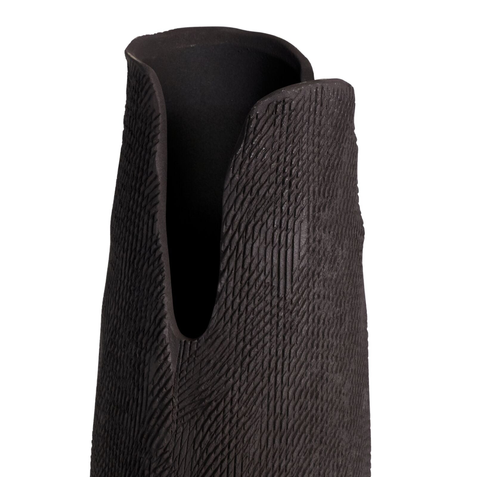 Flora Charcoal Vase 78cm