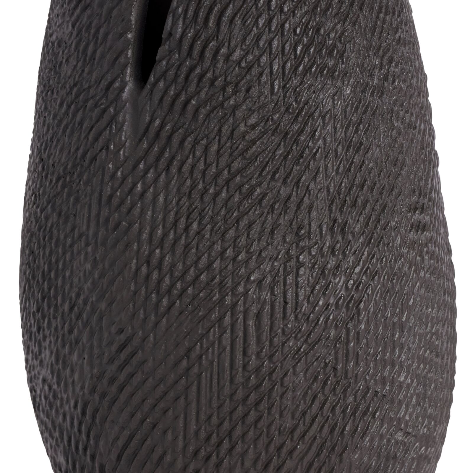 Hazel Charcoal Vase 23cm