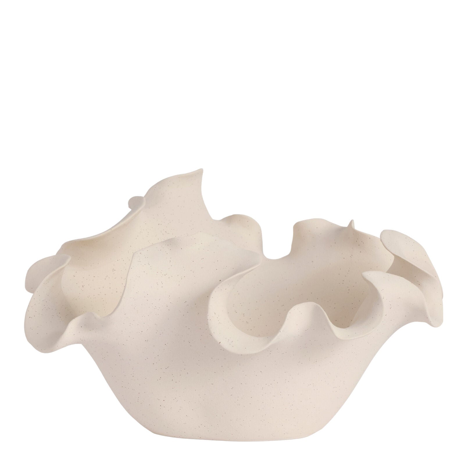 Heather Bowl Cream Speckled 33cm