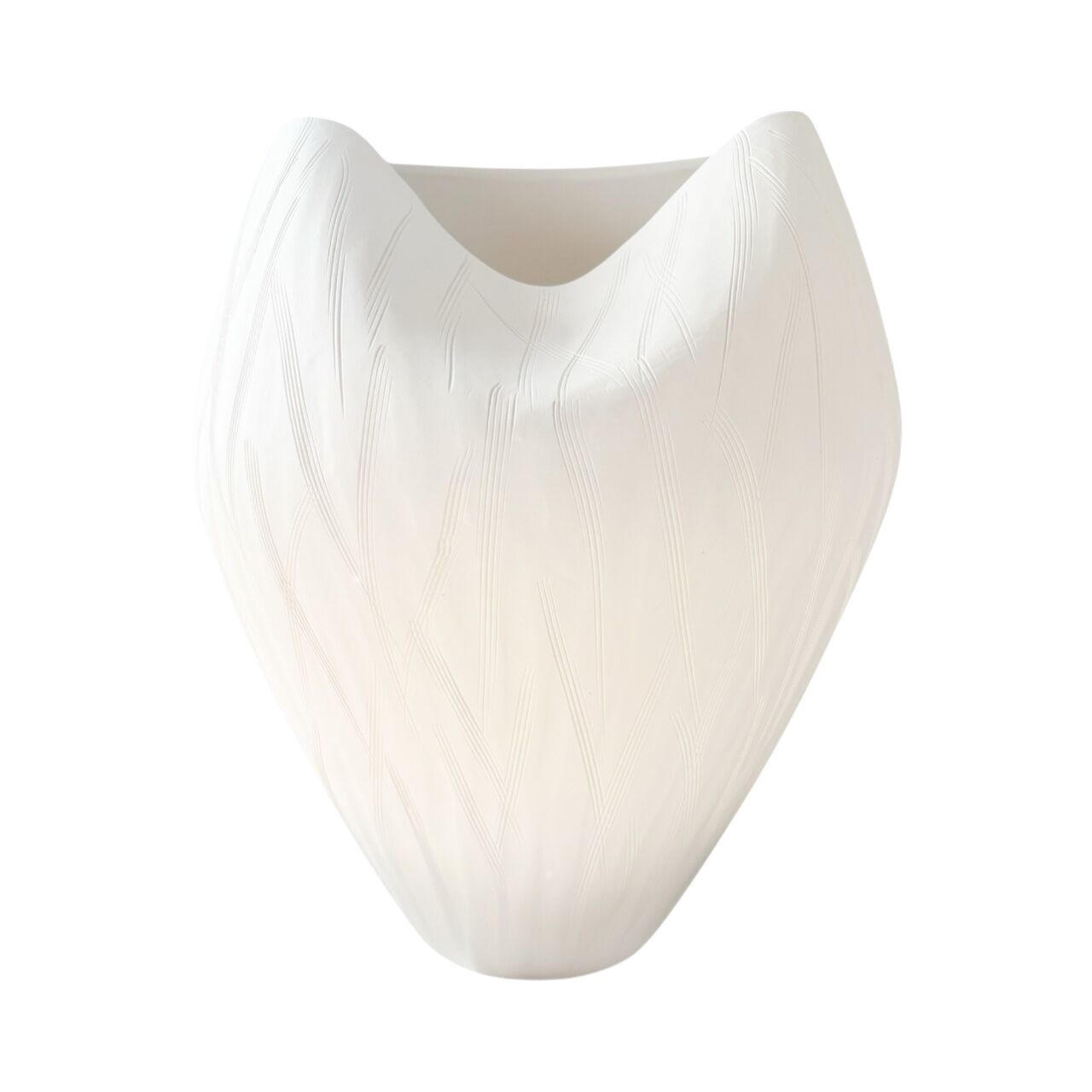 LEAH Vase White 43cm