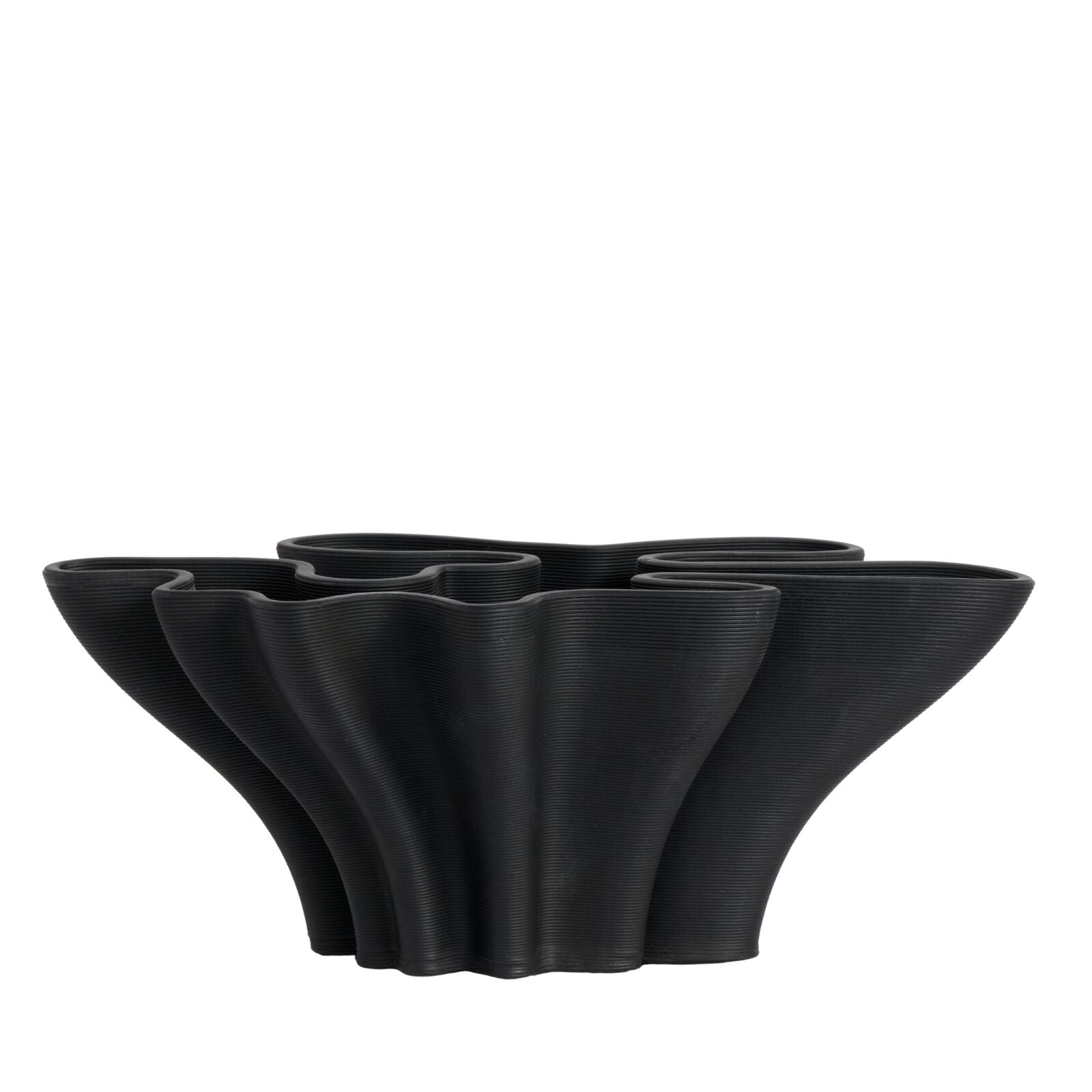 BLOSSOM Vase Medium Black 35cm