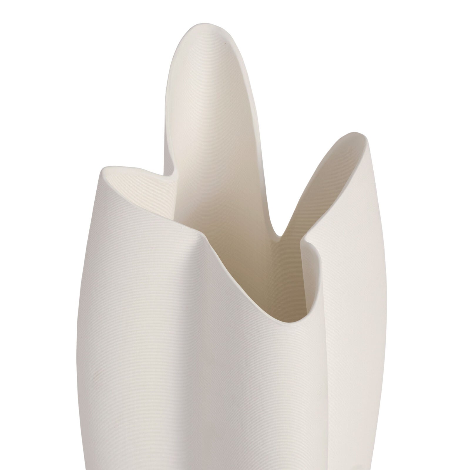 TANIA White Vase 44cm