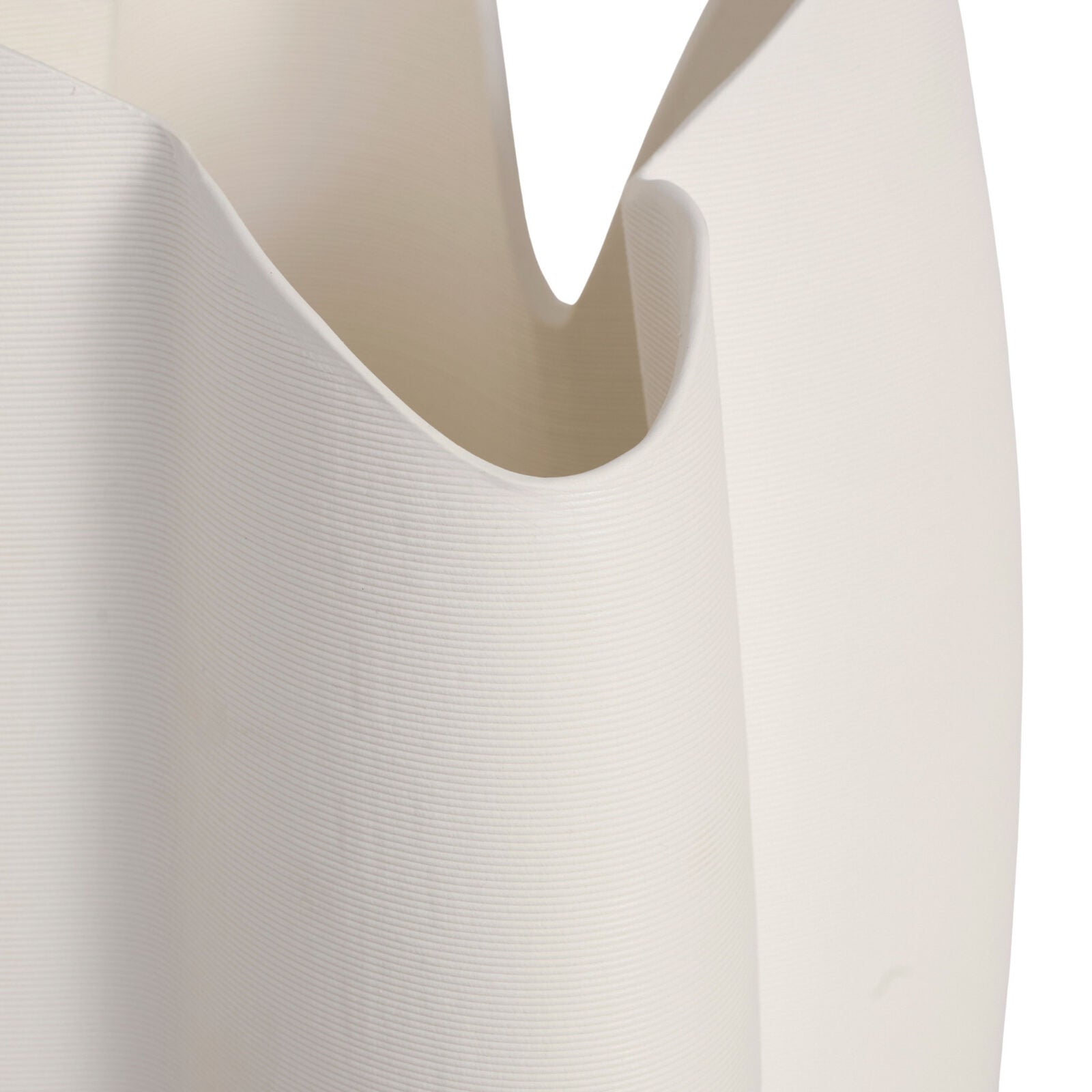 TANIA White Vase 44cm