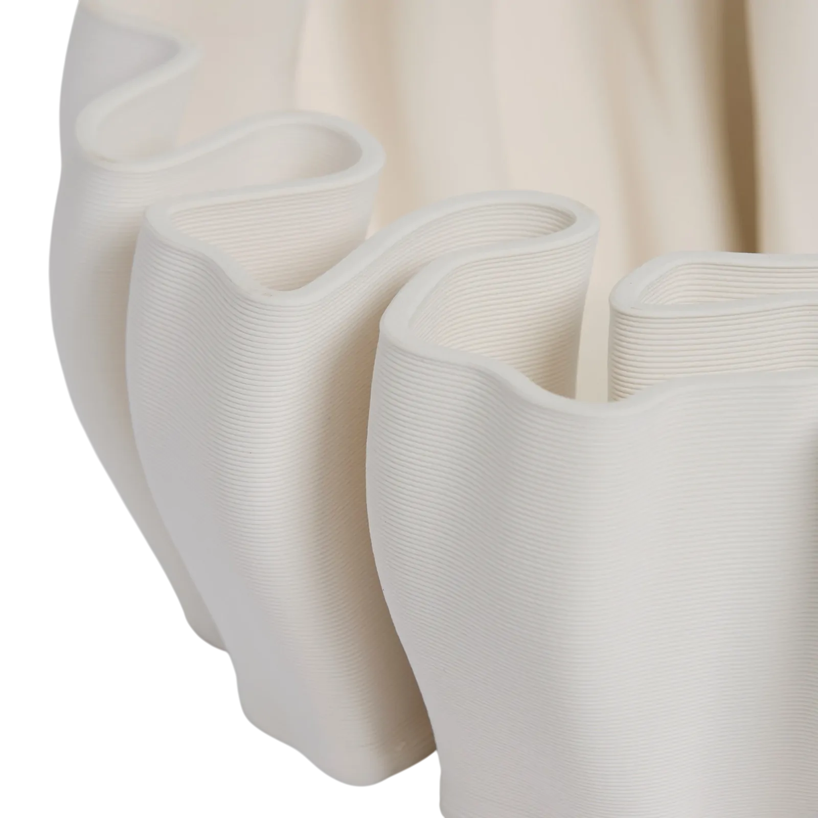 Sophie Bowl White  30cm – styled in a contemporary room setting | One Six Eight London