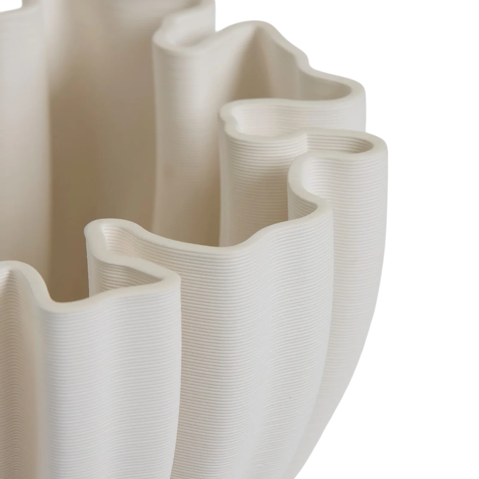 HANNAH vase 30cm – side angle view | One Six Eight London