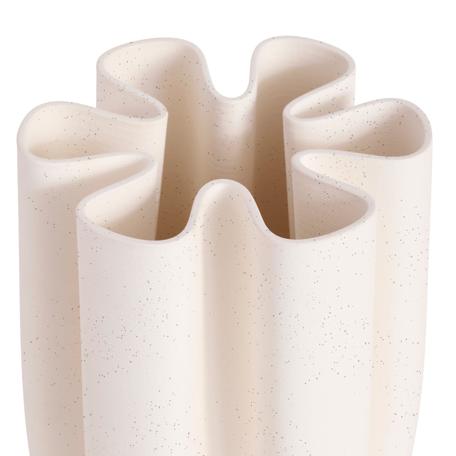 HOPE Vase Cream Speckle  28cm