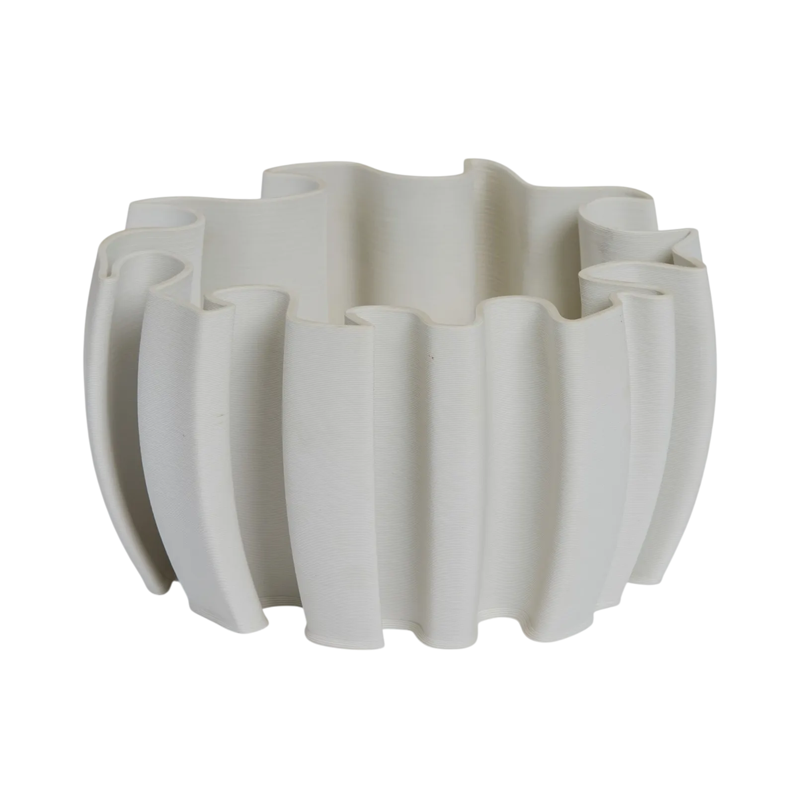 Darcy Bowl White 36cm – designer vases for stylish home decor | One Six Eight London