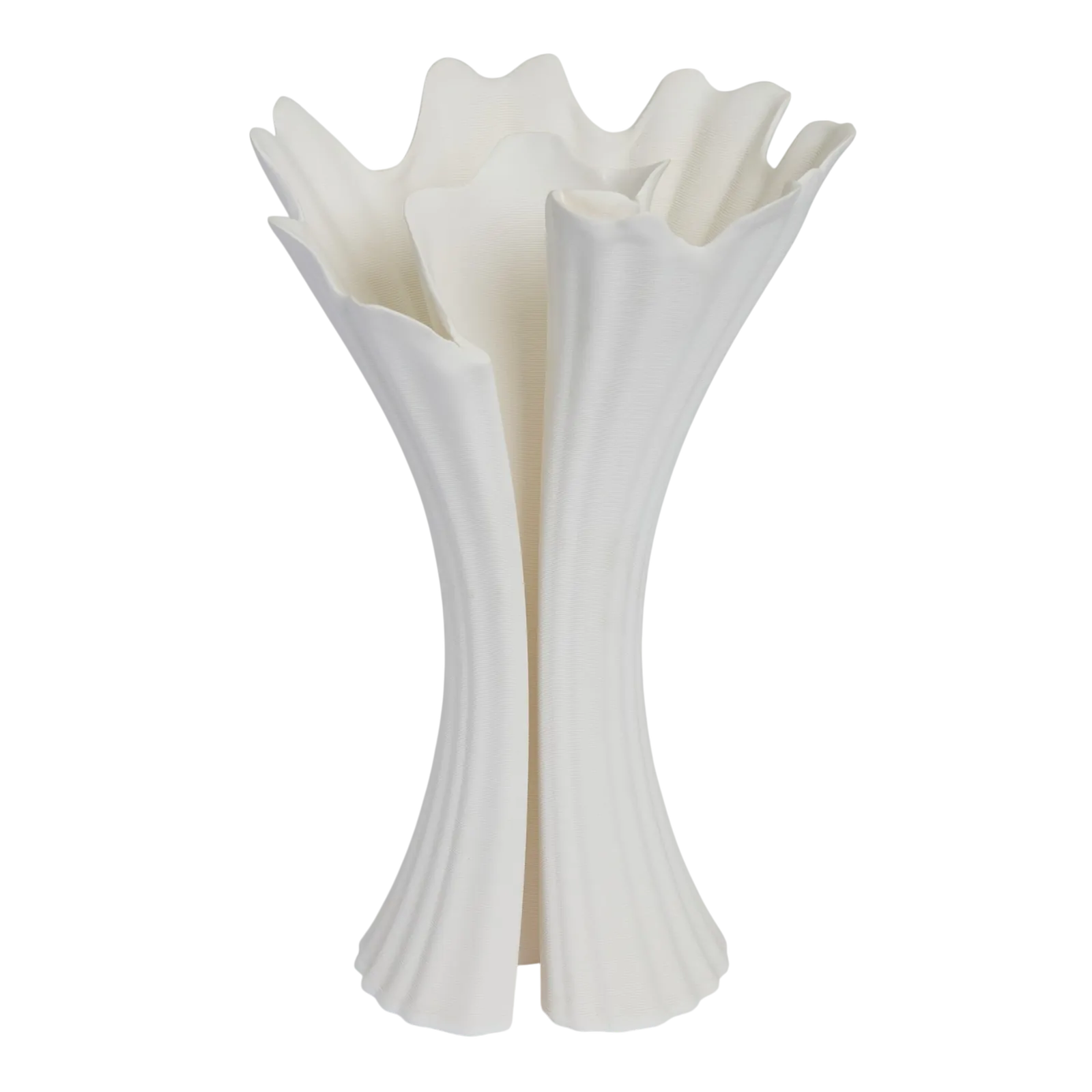 IMOGEN White Vase 41cm – designer vases for stylish home decor | One Six Eight London