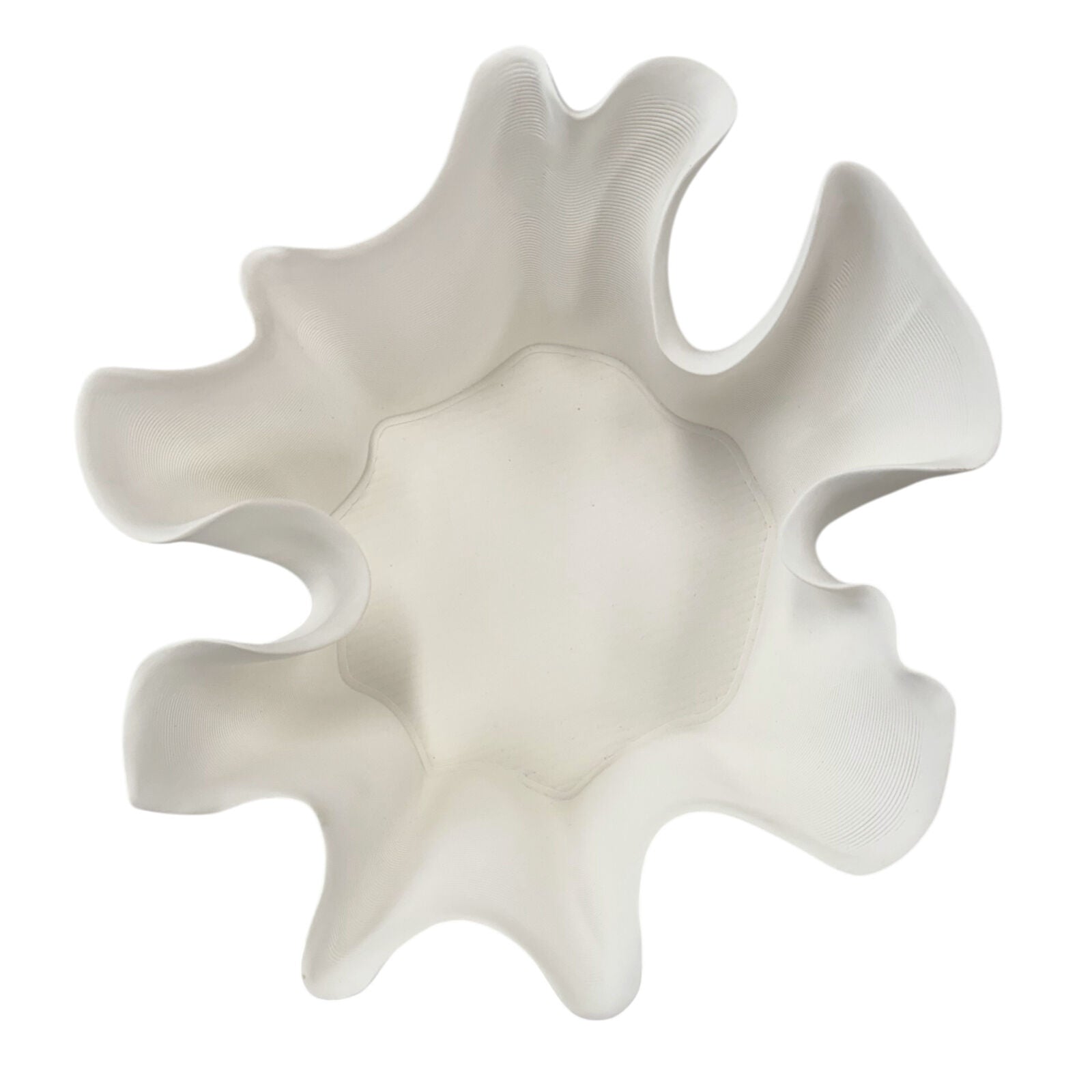 TESSA White Bowl 36cm – close-up detail view | One Six Eight London