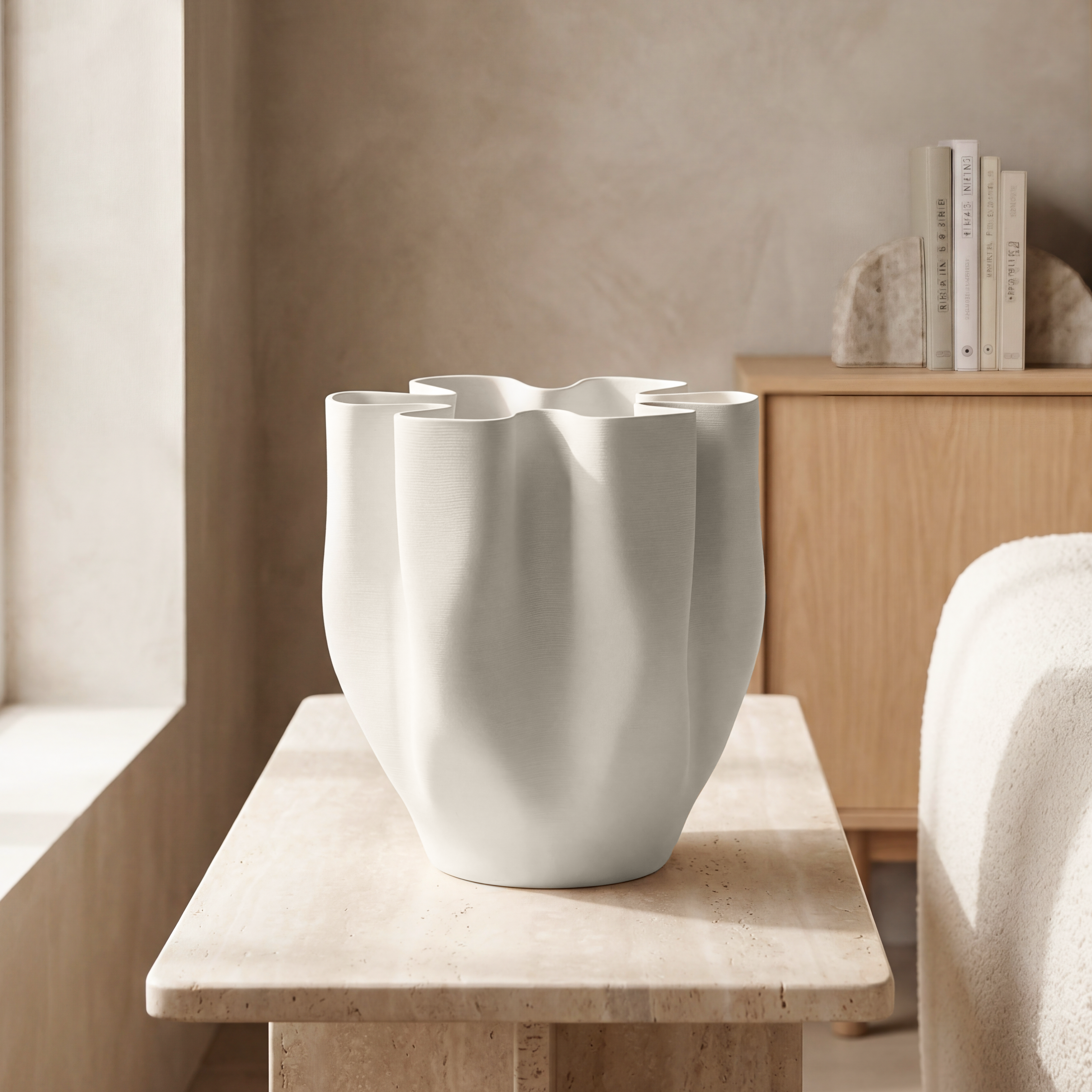 BAILEY White Vase 27cm