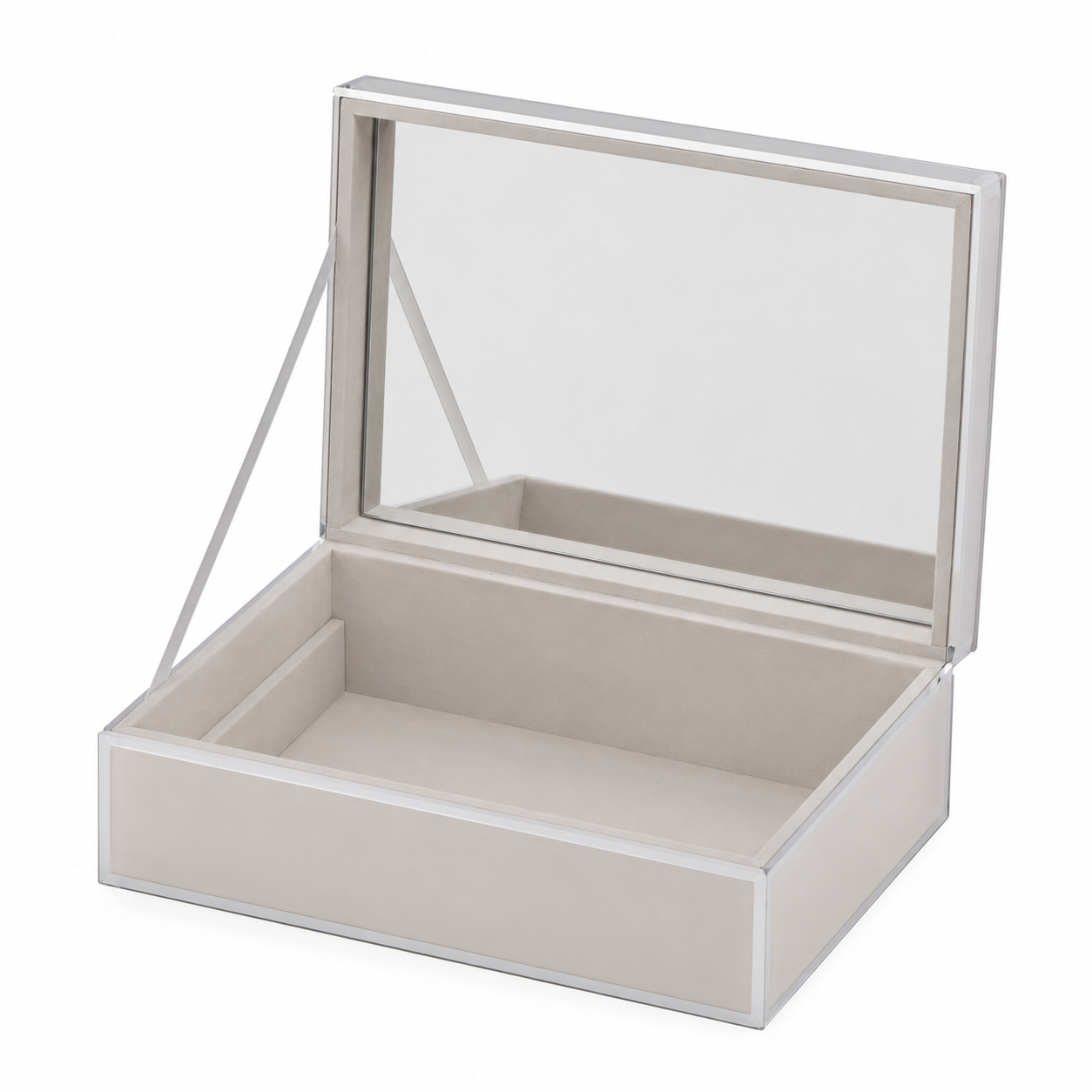 SARA Cloud Grey Large Jewellery Box